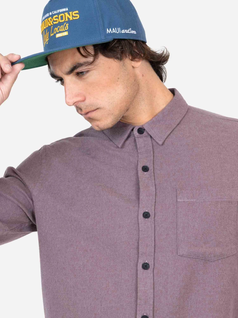 CAMISA LLY MA BURDEO HOMBRE MAUI AND SONS - 3