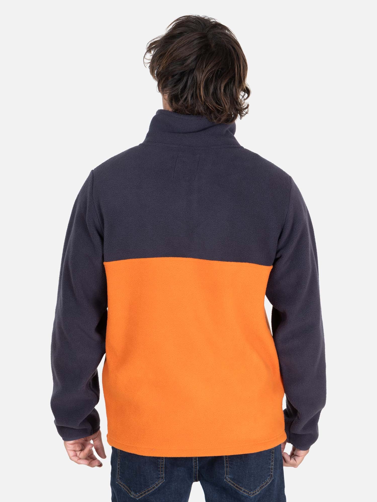 POLERON MICROPOLAR RIDER NARANJO HOMBRE MAUI AND SONS - 2