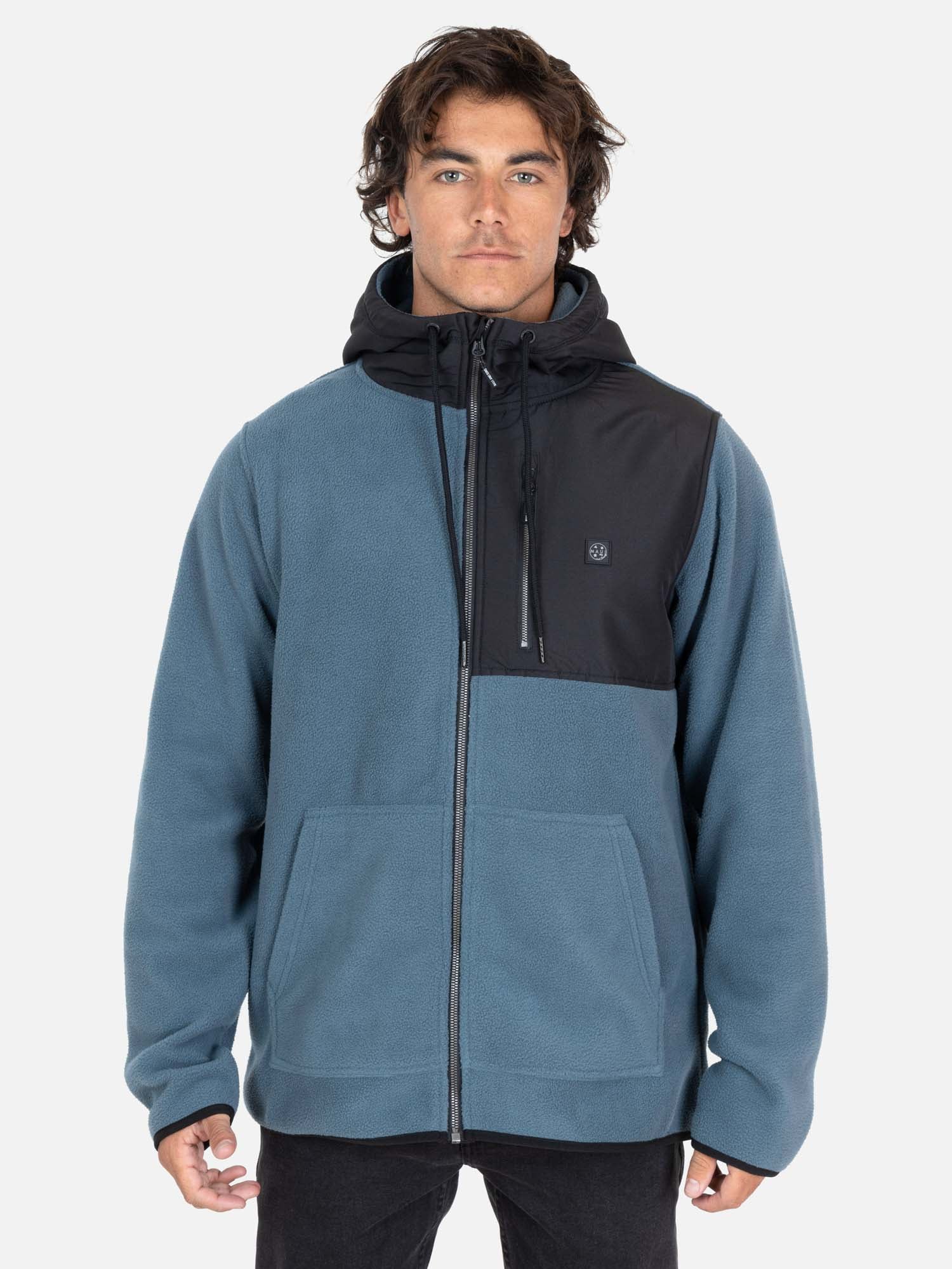 POLERON MICROPOLAR TIKITIK CELESTE HOMBRE MAUI AND SONS - 1