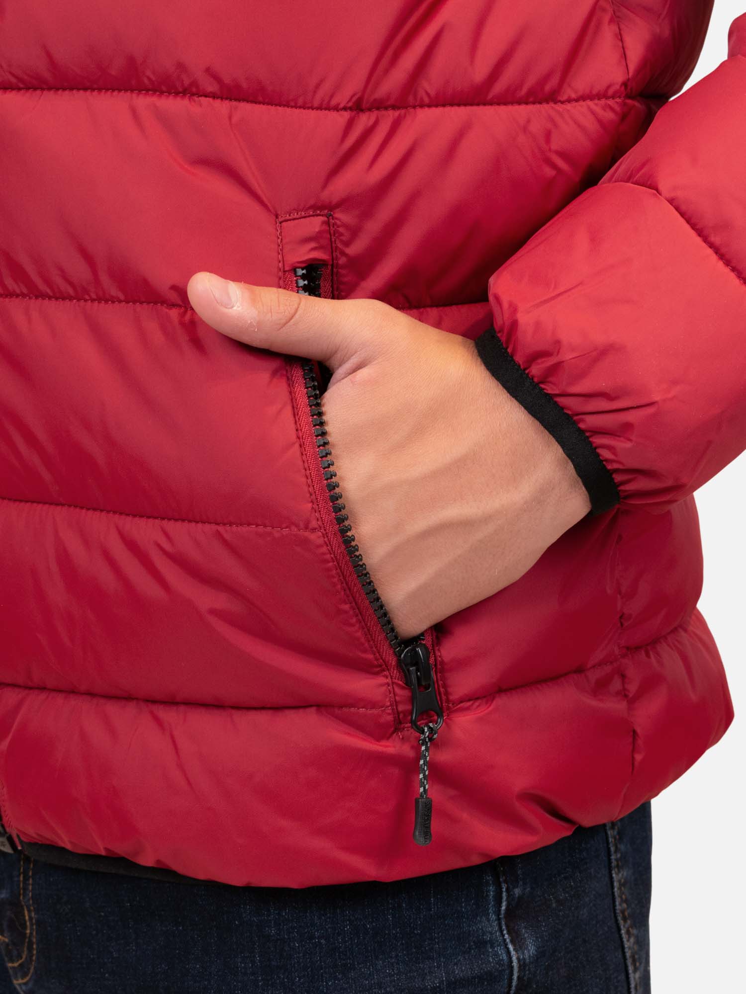 PARKA OPALO INFANTIL ROJO MAUI AND SONS - 3