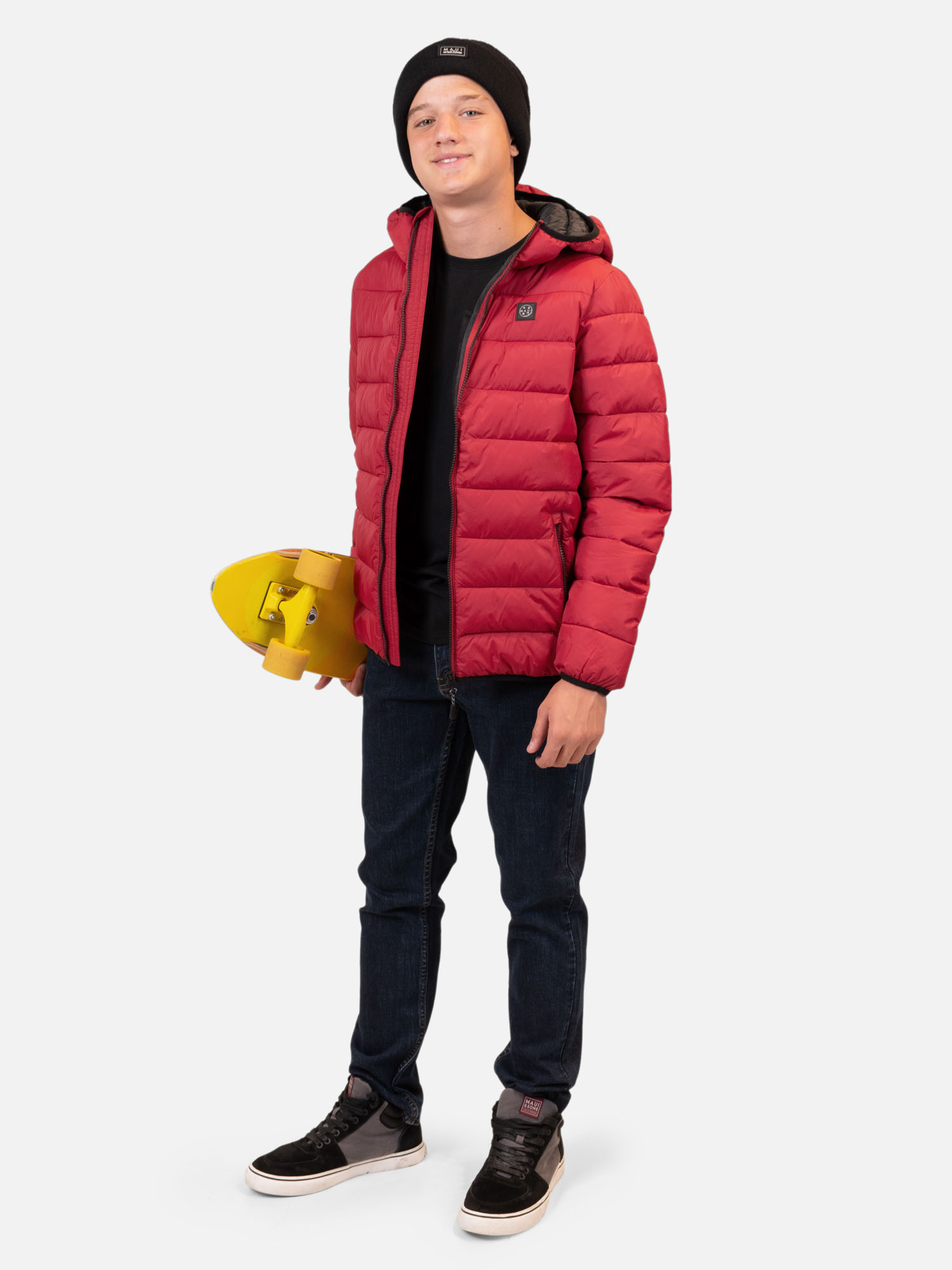 PARKA OPALO INFANTIL ROJO MAUI AND SONS - 5