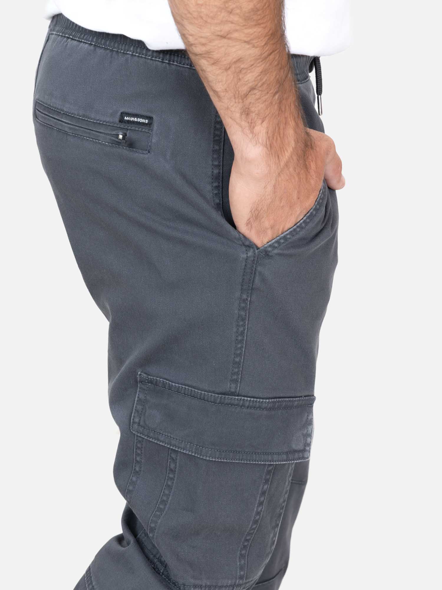 JOGGER ISLANDER GRIS HOMBRE MAUI AND SONS - 3