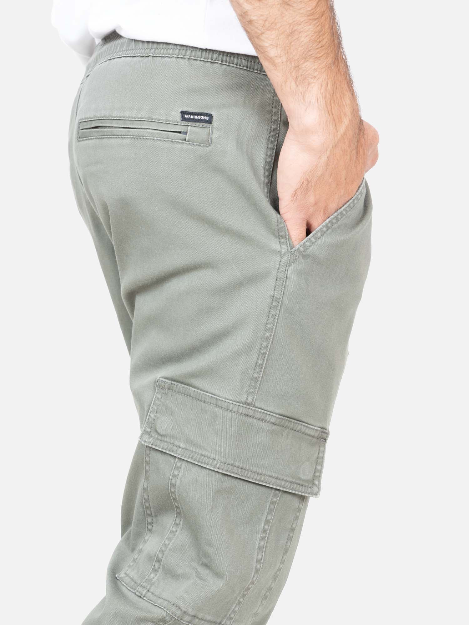 JOGGER ISLANDER VERDE HOMBRE MAUI AND SONS - 3