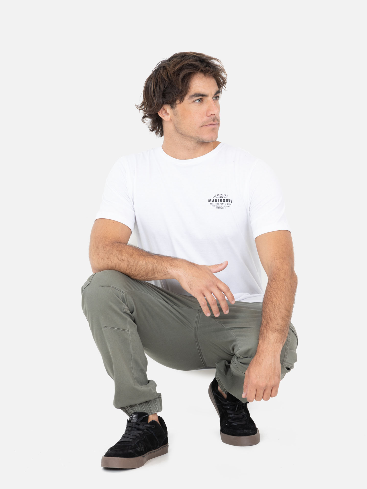 JOGGER ISLANDER VERDE HOMBRE MAUI AND SONS - 4
