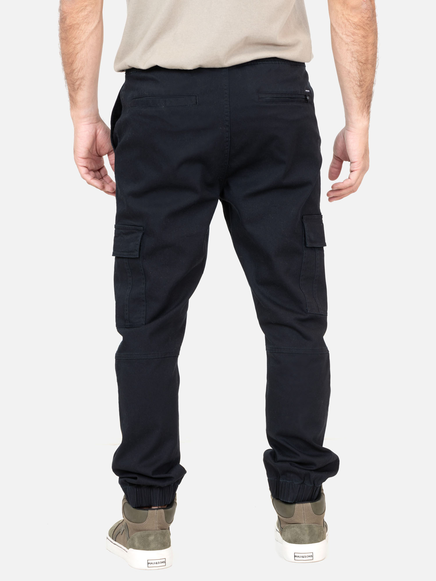 JOGGER ISLANDER NEGRO HOMBRE MAUI AND SONS - 2