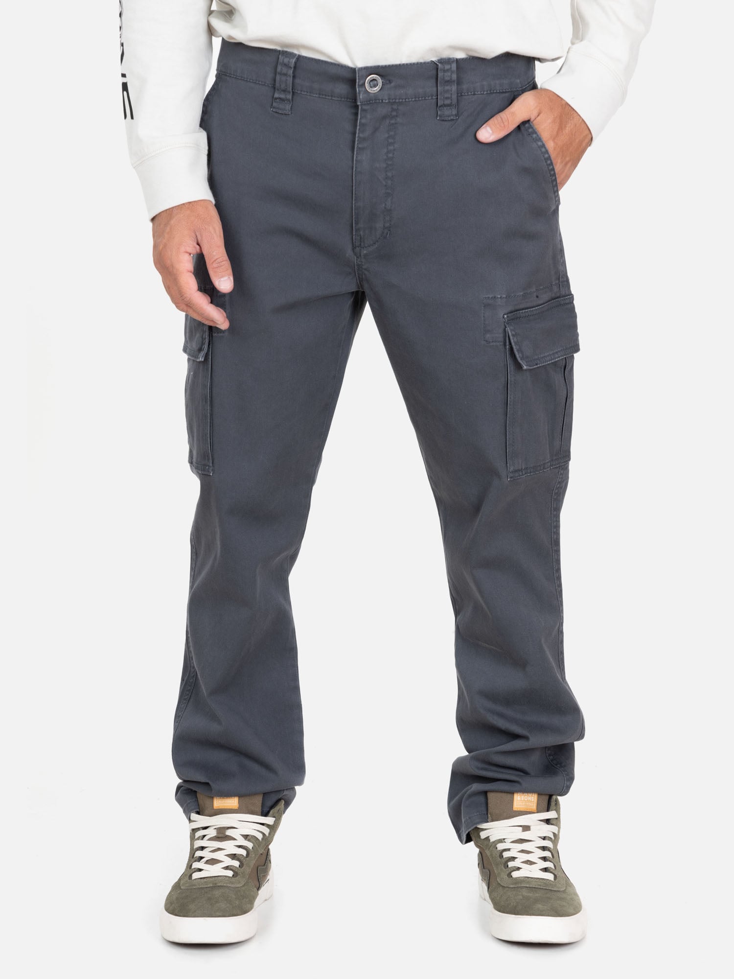 PANTALÓN TIKI GRIS HOMBRE MAUI AND SONS - 1
