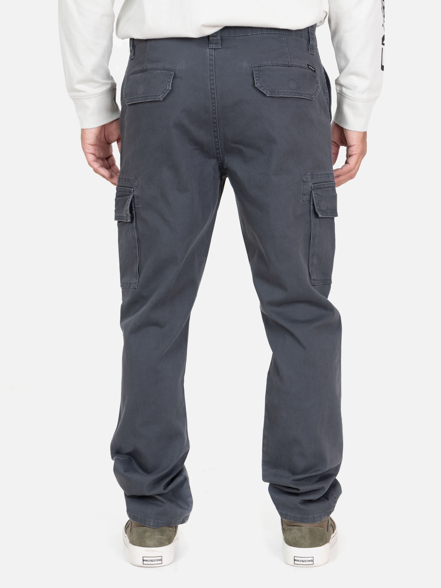 PANTALÓN TIKI GRIS HOMBRE MAUI AND SONS - 2