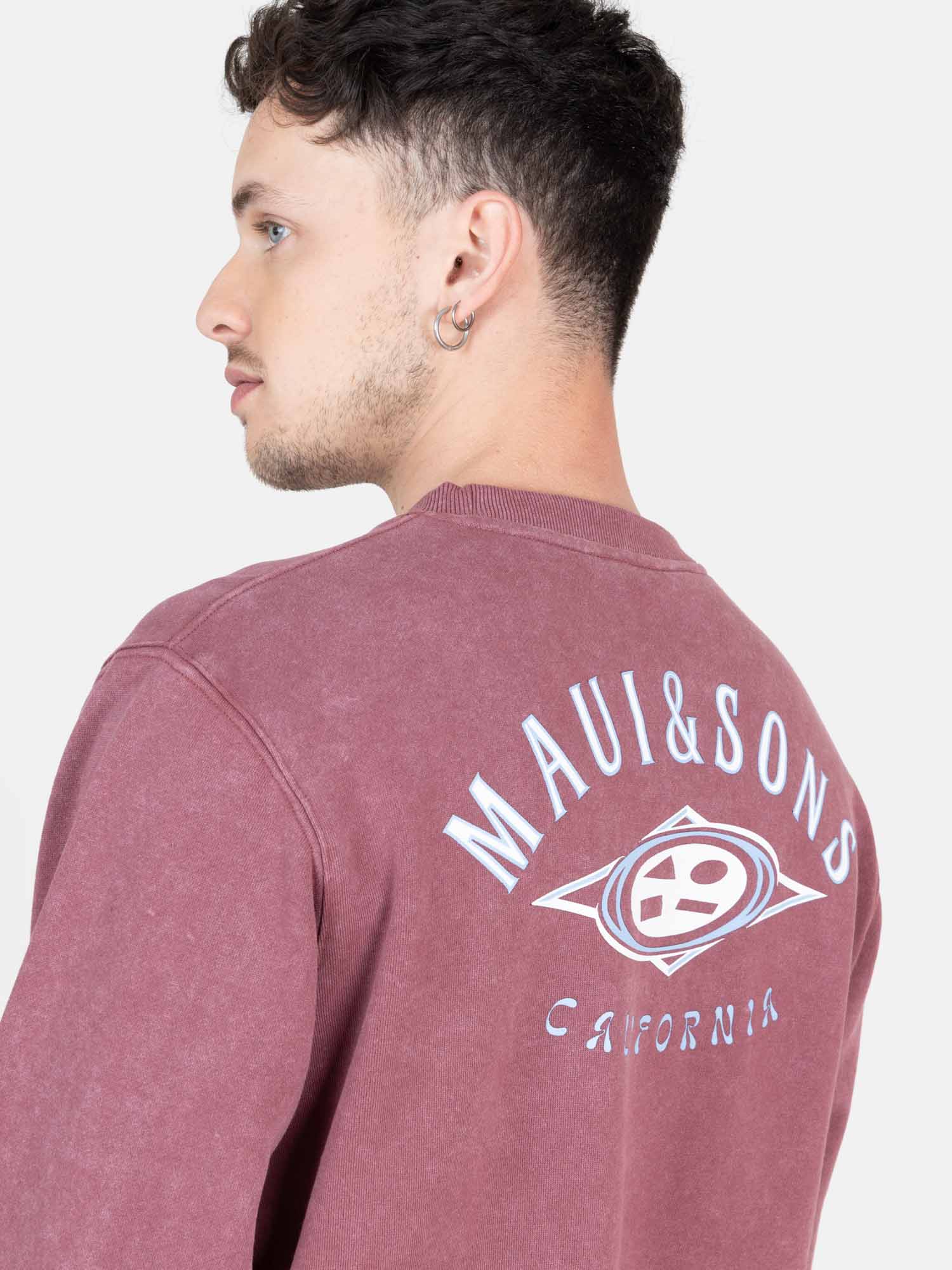 POLERON CR SANDSTORM ROJO HOMBRE MAUI AND SONS - 3