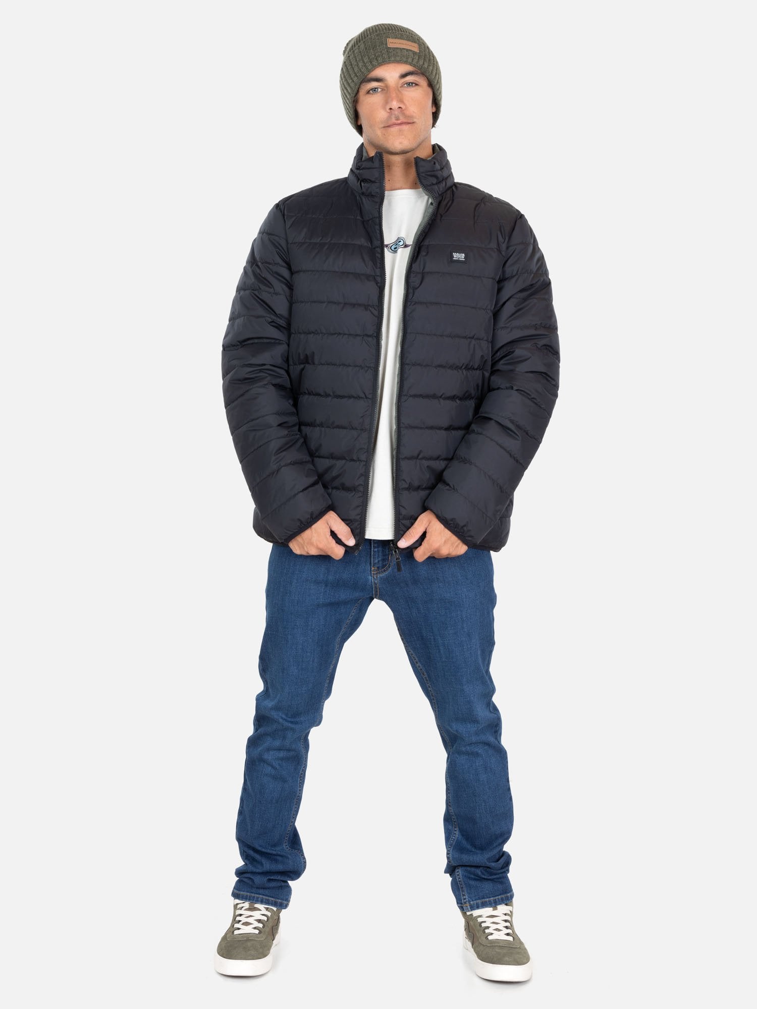 PARKA MYSTIC NEGRO HOMBRE MAUI AND SONS - 5