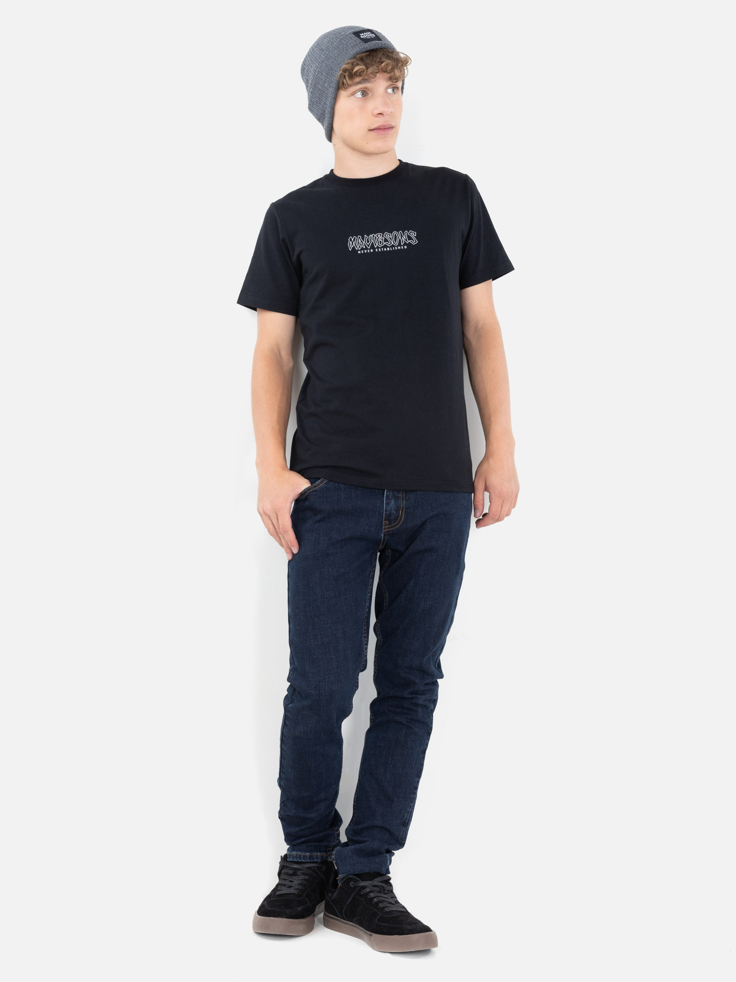 JEANS SUNBAY NEGRO INFANTIL MAUI AND SONS - 4