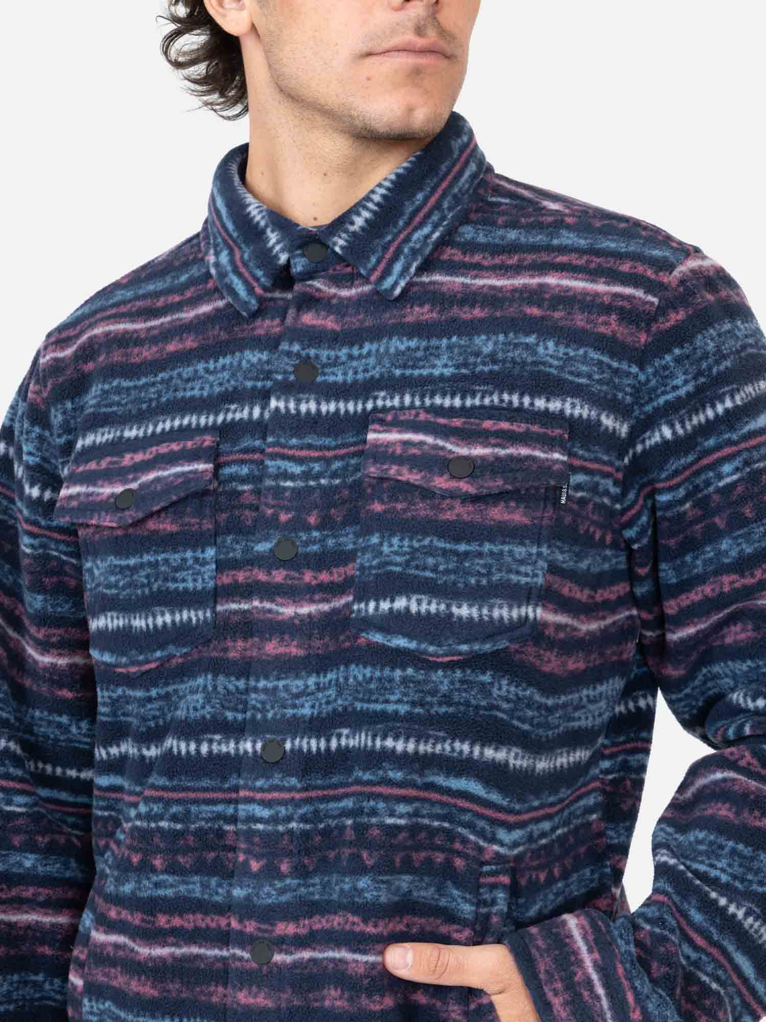 CHAQUETA KRAKEN MULTICOLOR HOMBRE MAUI AND SONS - 3