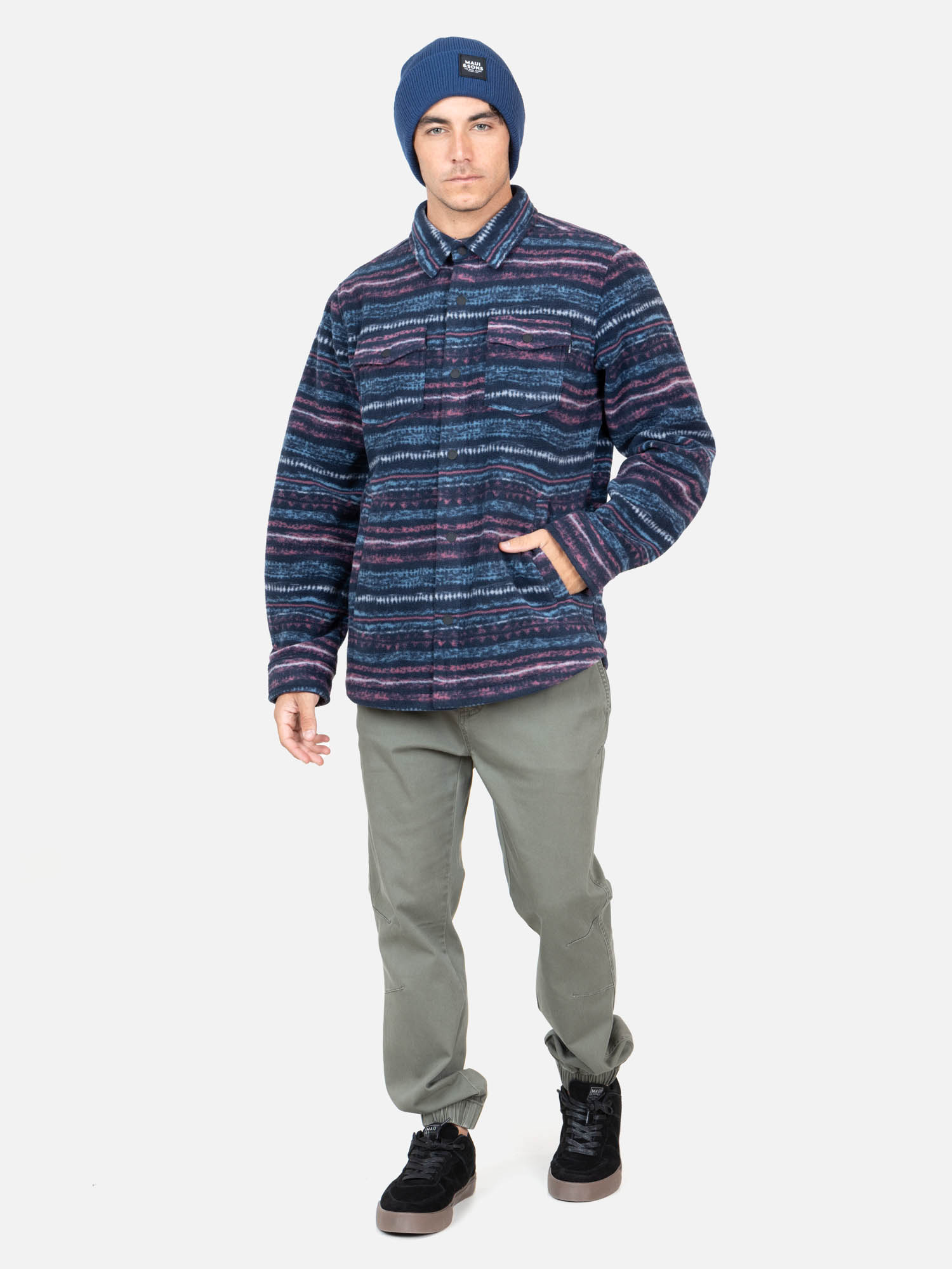CHAQUETA KRAKEN MULTICOLOR HOMBRE MAUI AND SONS - 4