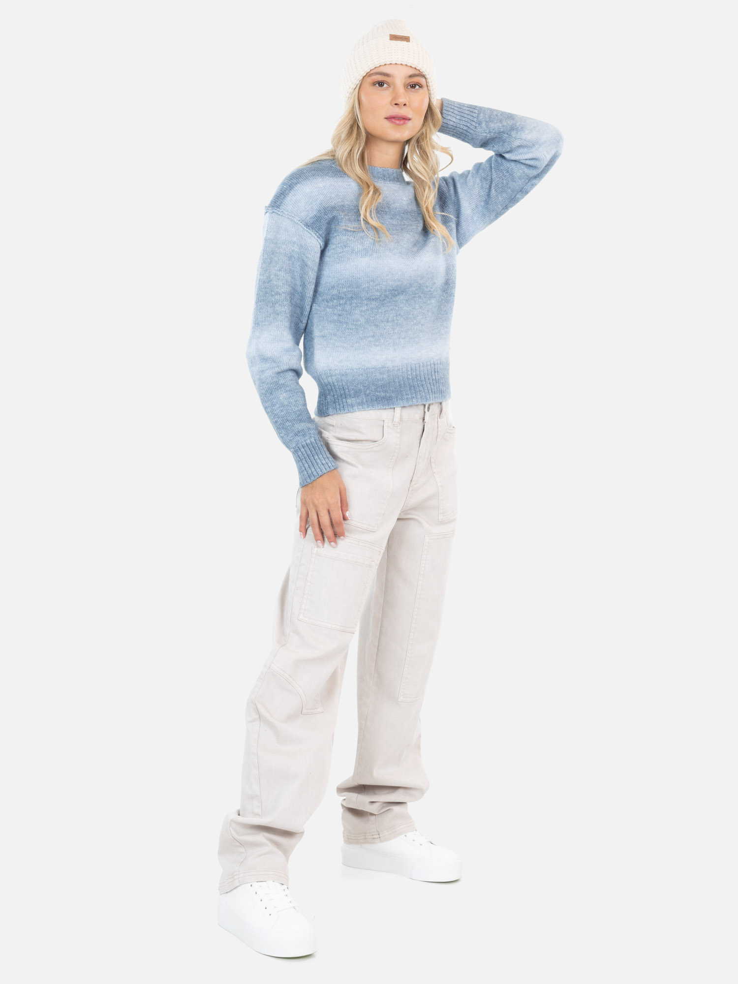 SWEATER ZENWAI CELESTE MUJER MAUI AND SONS - 4