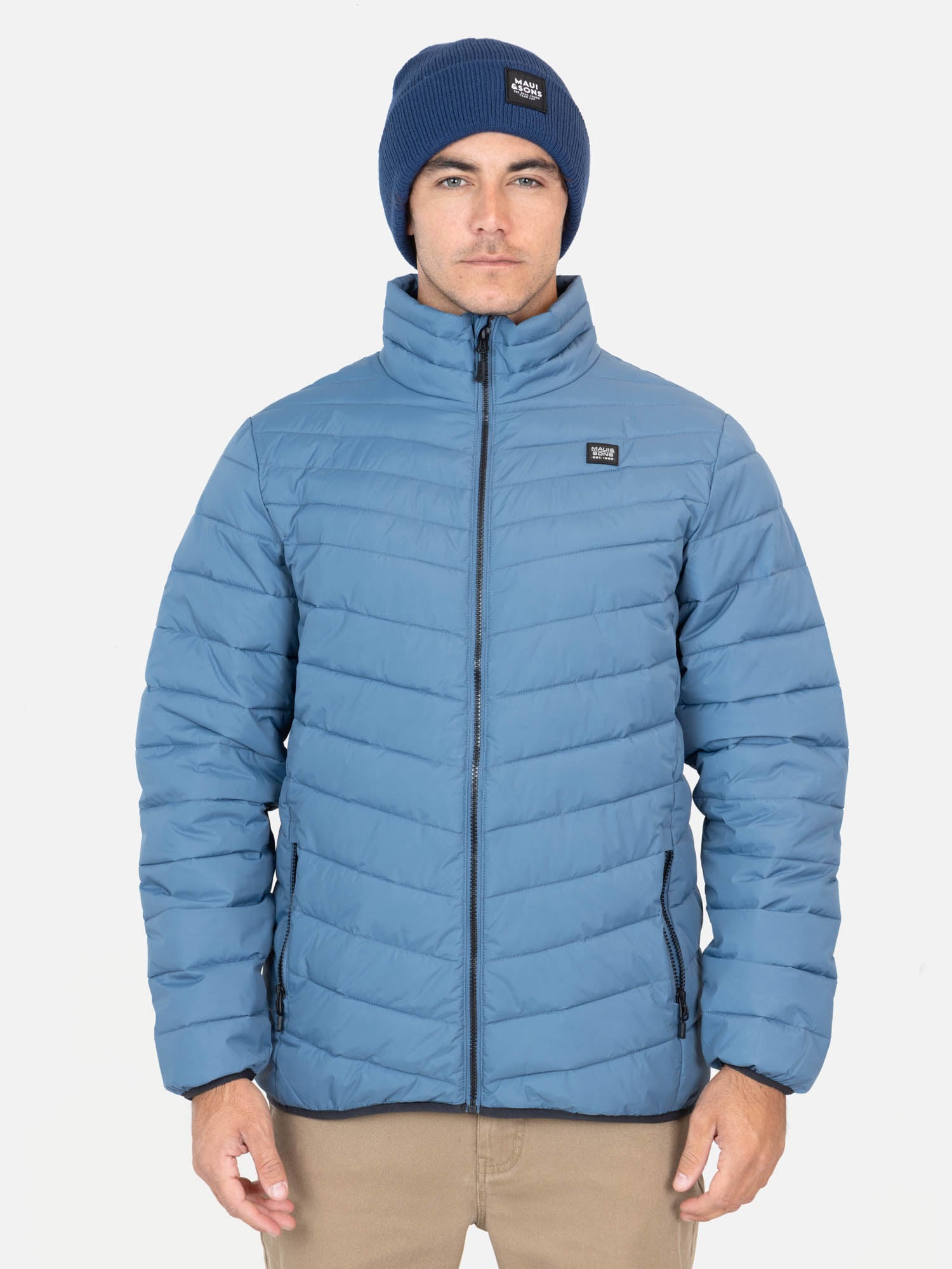 PARKA ÁRTIKA AZUL HOMBRE MAUI AND SONS - 1