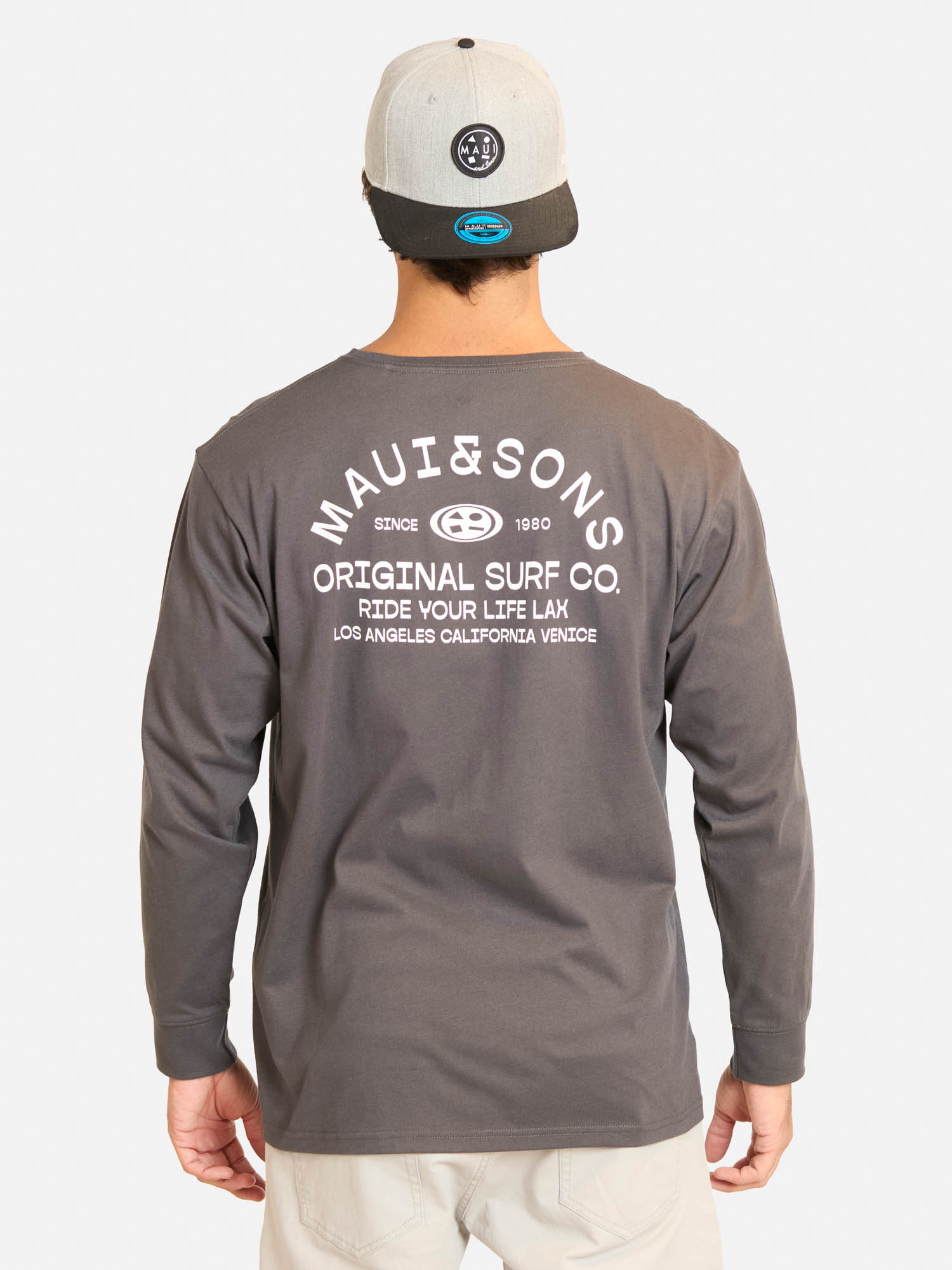POLERA ML PIREL GRIS HOMBRE MAUI AND SONS - 2
