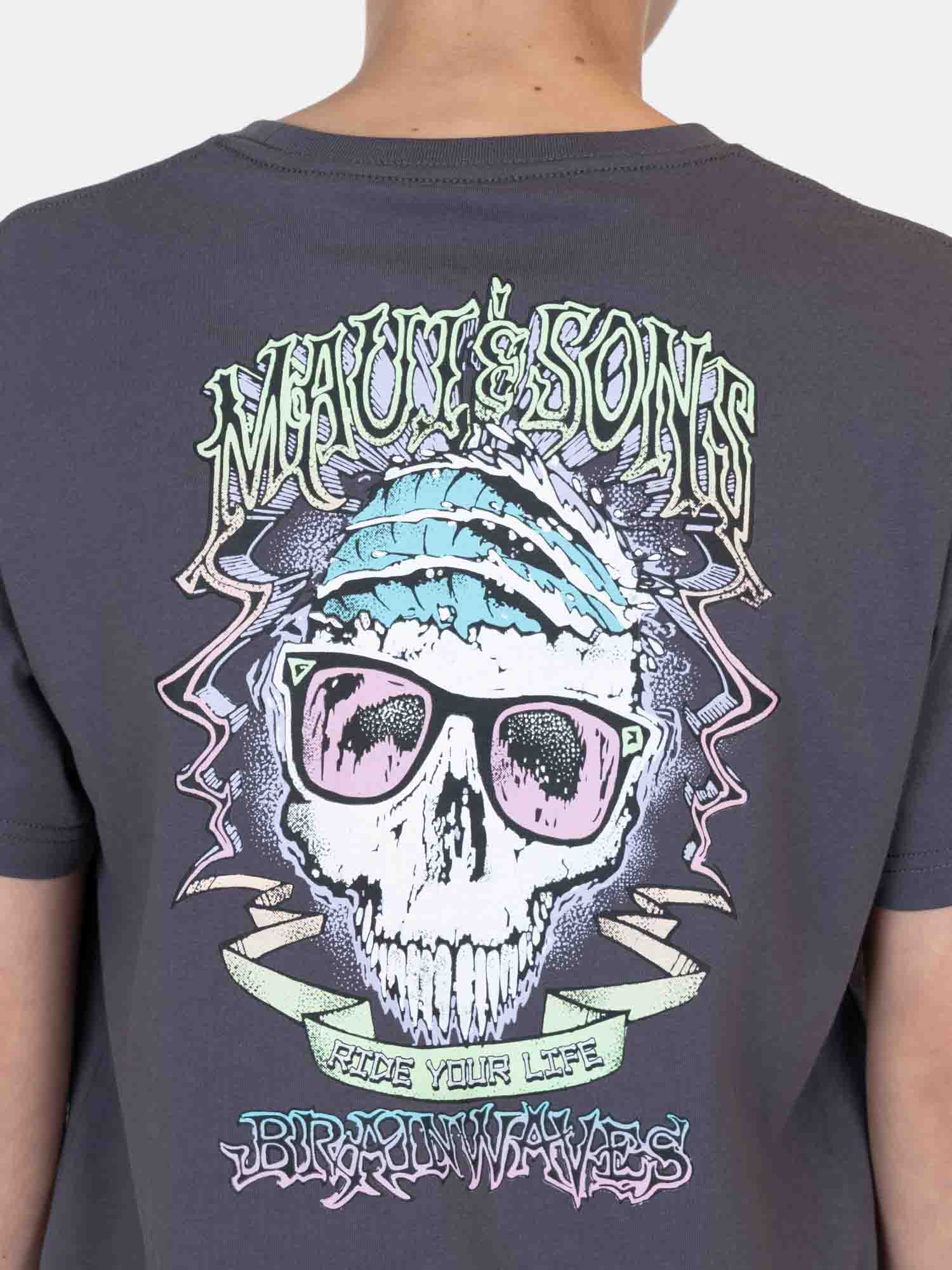 POLERA MC SEASNAPS GRIS INFANTIL MAUI AND SONS - 3