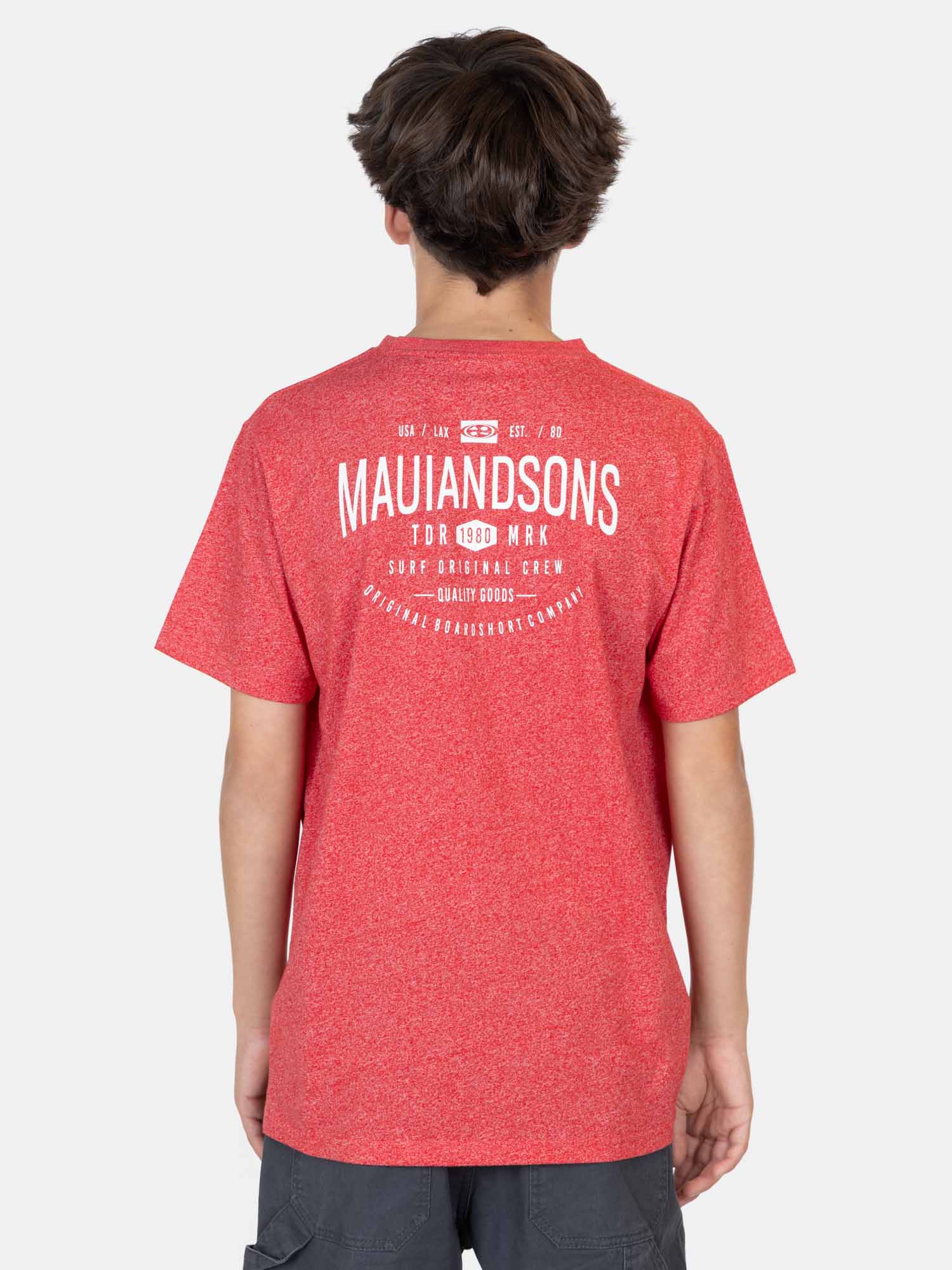 POLERA MC NUBE EN COLOR ROJO INFANTIL MAUI AND SONS - 2