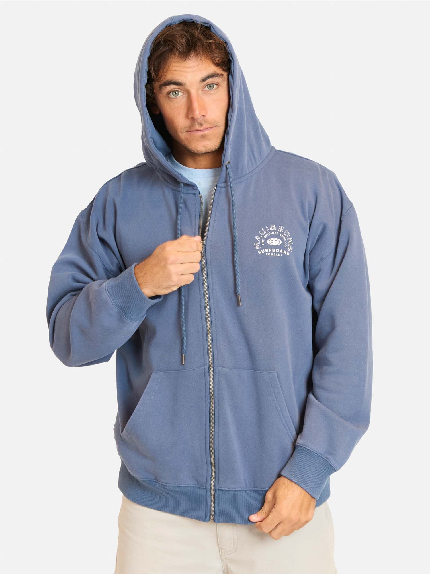 POLERON FZ SALITREX AZUL HOMBRE MAUI AND SONS - 1