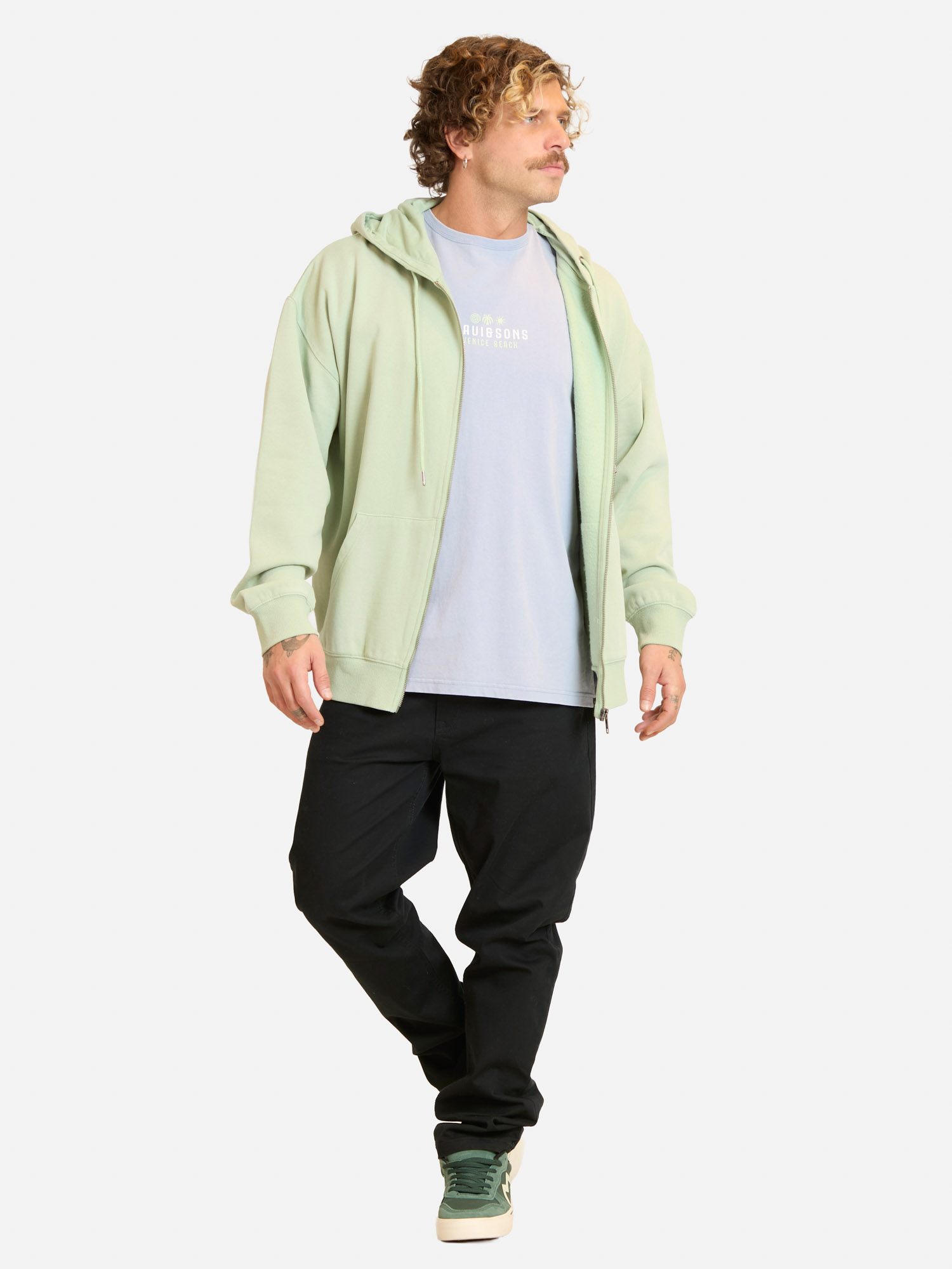 POLERON FZ SALITREX VERDE HOMBRE MAUI AND SONS - 4