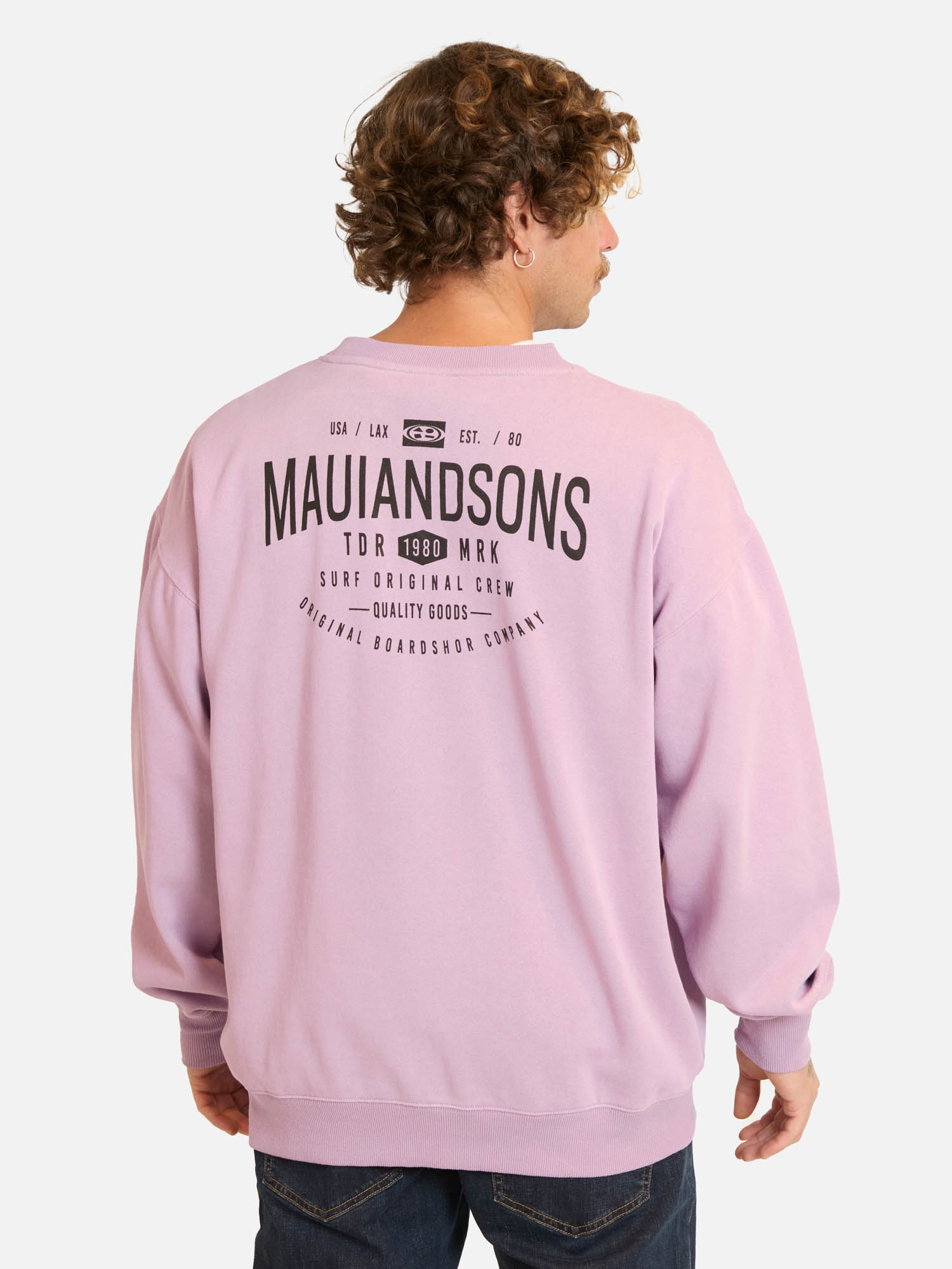 POLERON CR SOLORIA MORADO HOMBRE MAUI AND SONS - 2