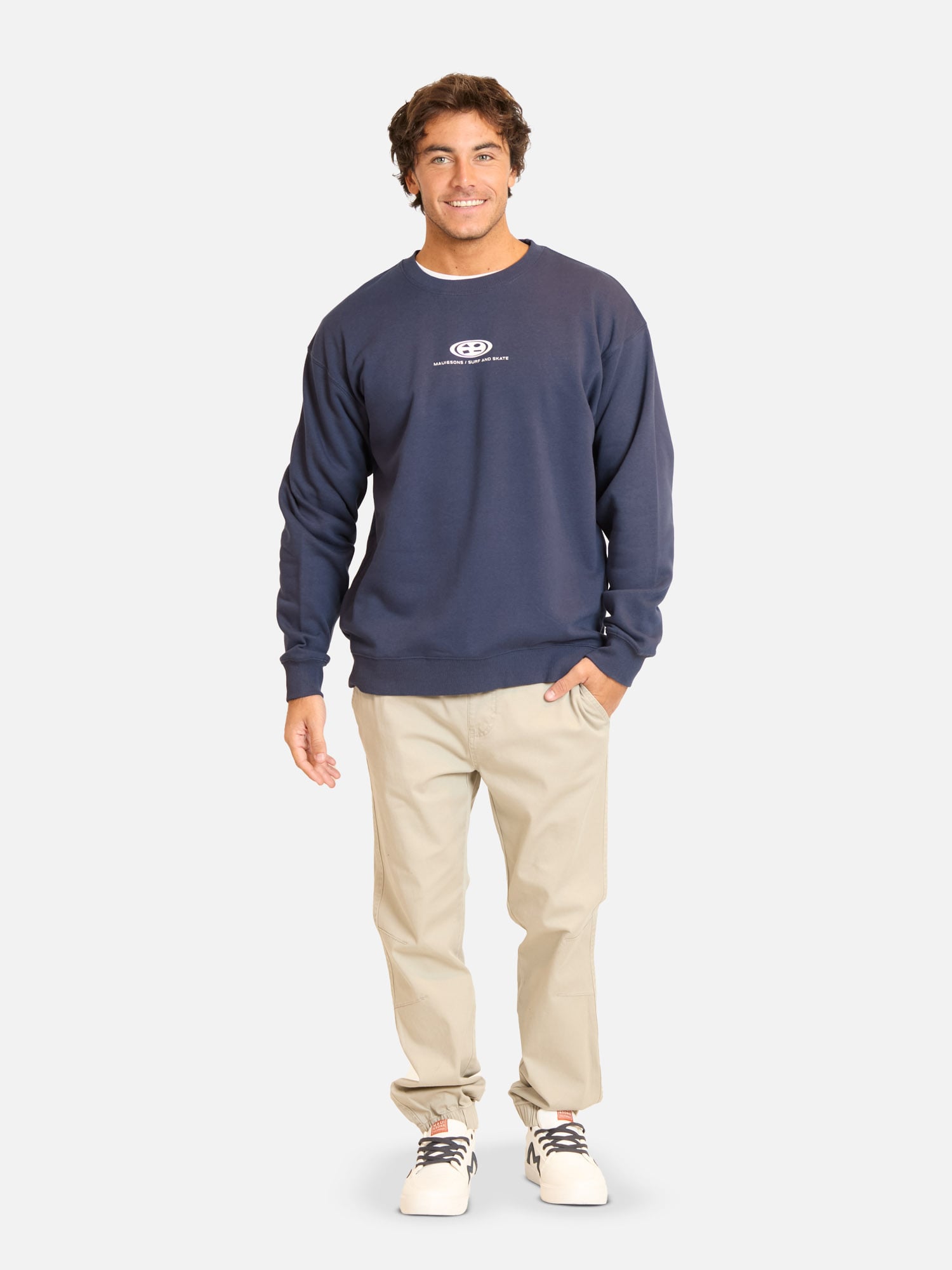 POLERON CR COSTAVIA AZUL HOMBRE MAUI AND SONS - 4