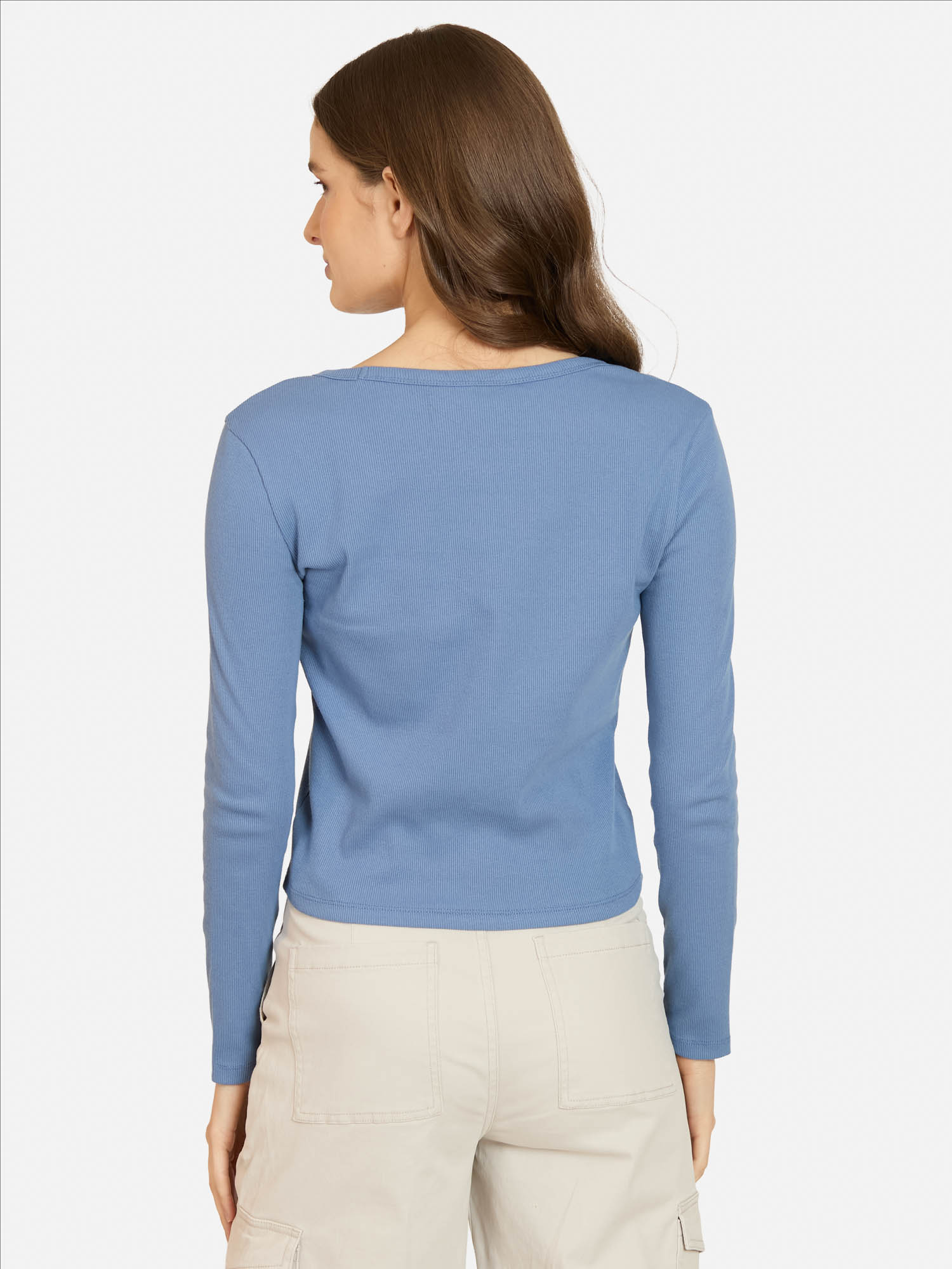 POLERA ML LIORA AZUL MUJER MAUI AND SONS - 2