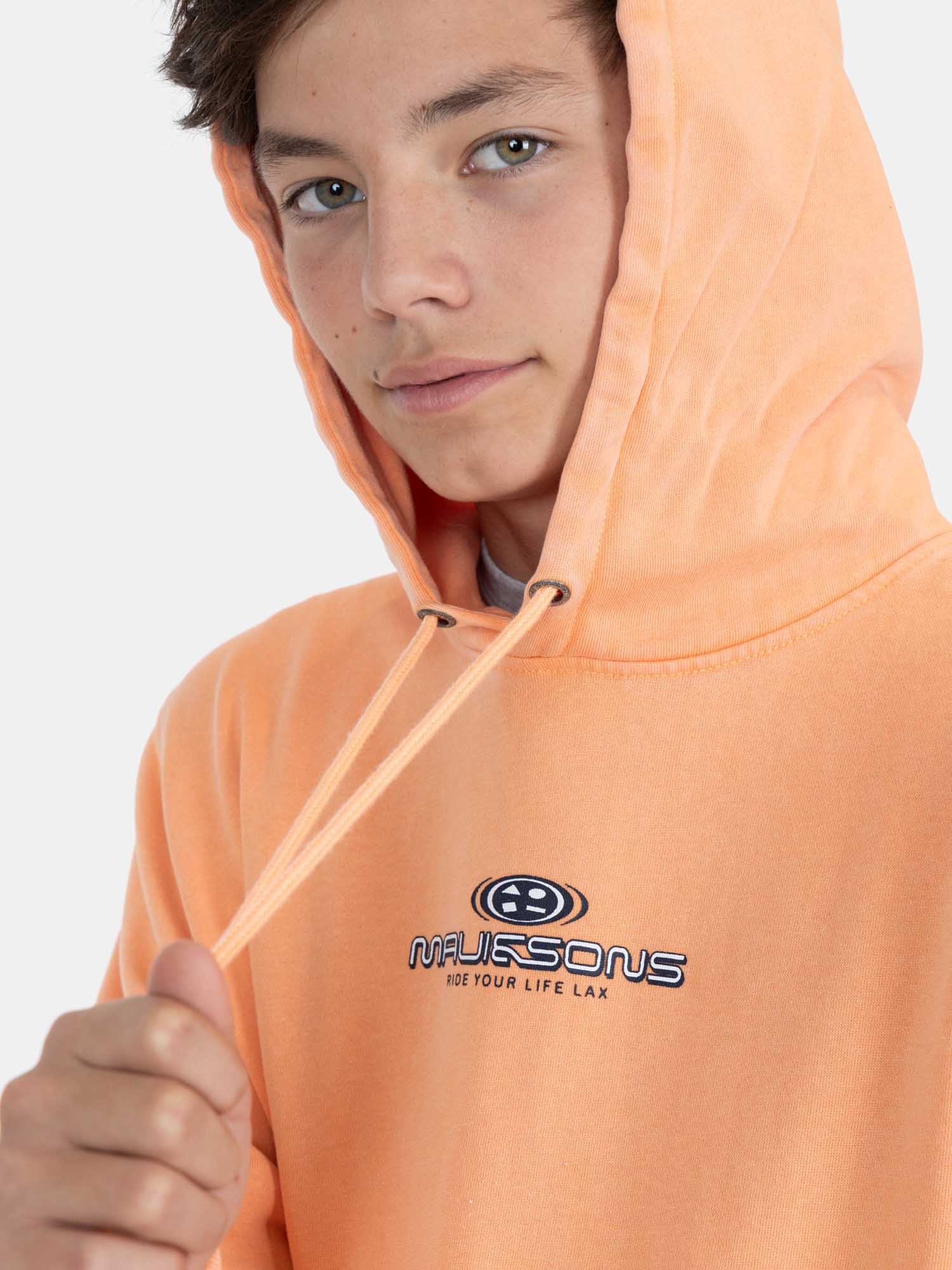 POLERON CANGURO SOLAYA NARANJA INFANTIL MAUI AND SONS - 3