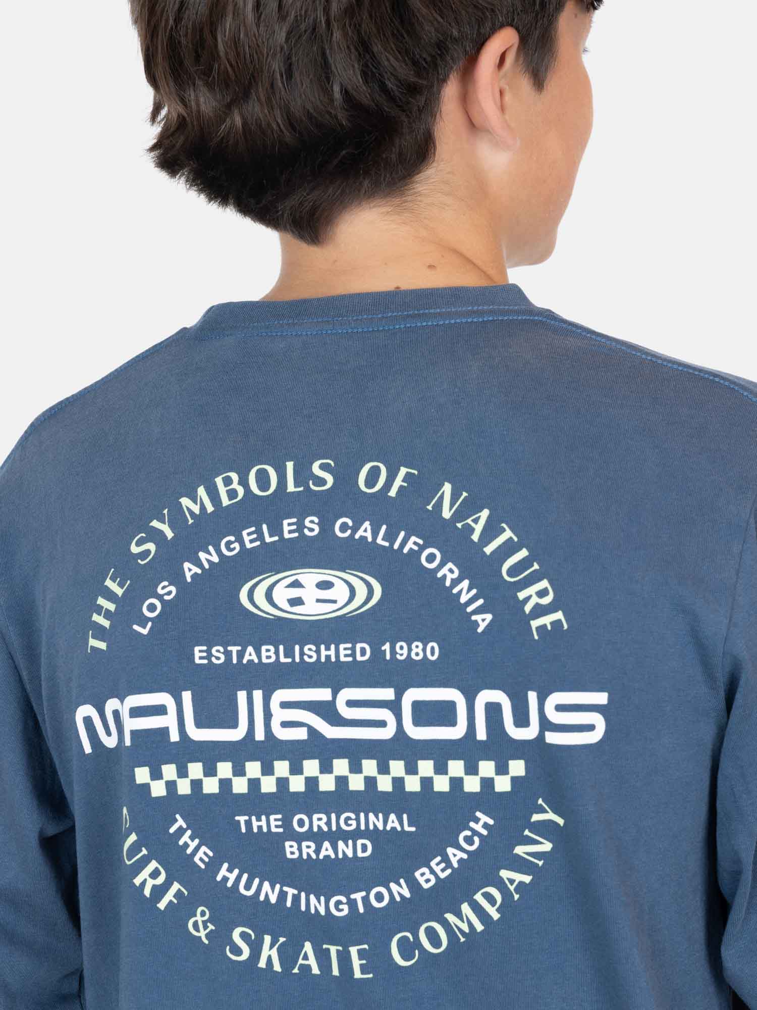 POLERA ML SUNNY CELESTE INFANTIL MAUI AND SONS - 3