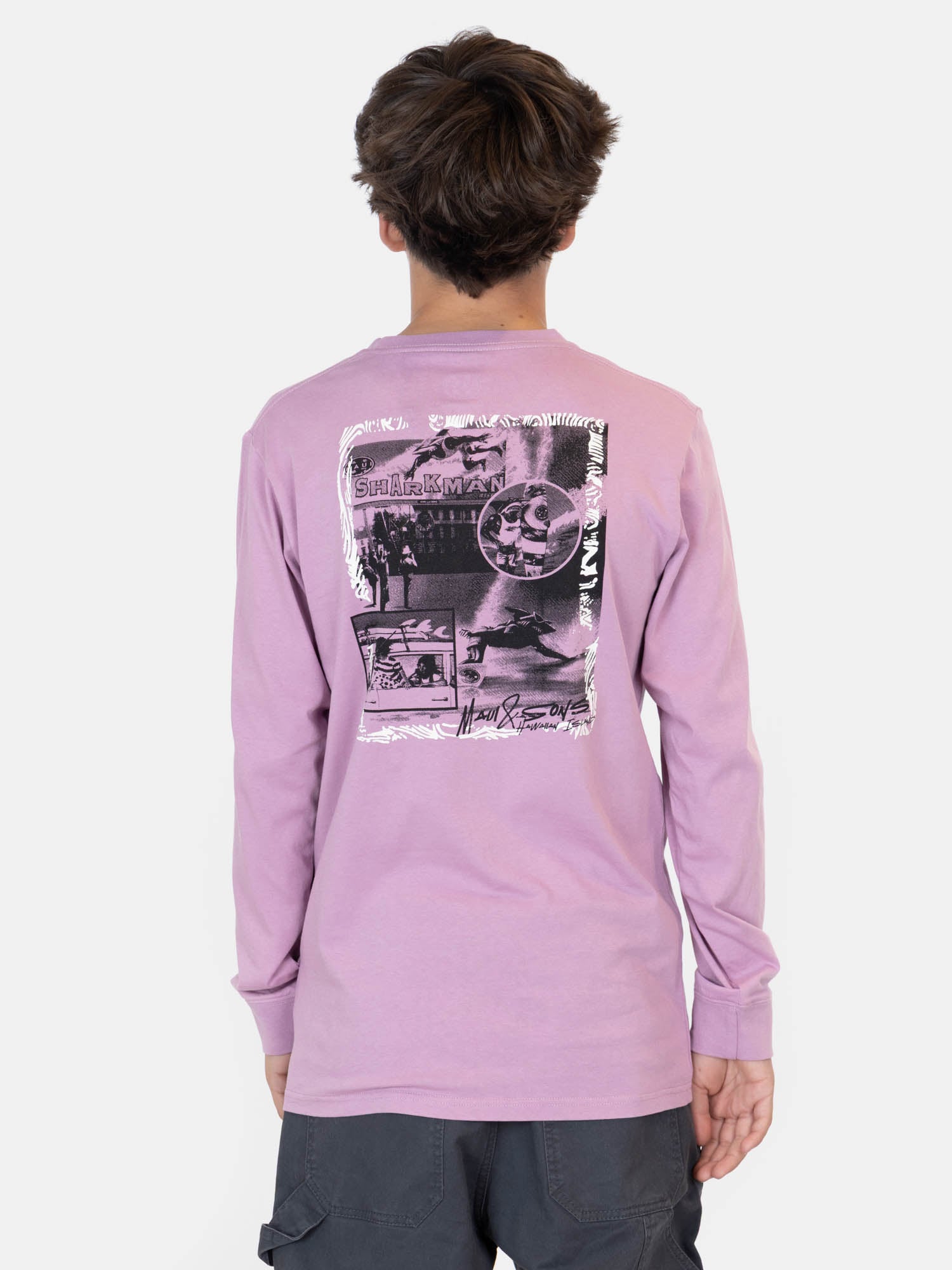 POLERA ML SAFESHINE ROSADO INFANTIL MAUI AND SONS - 2