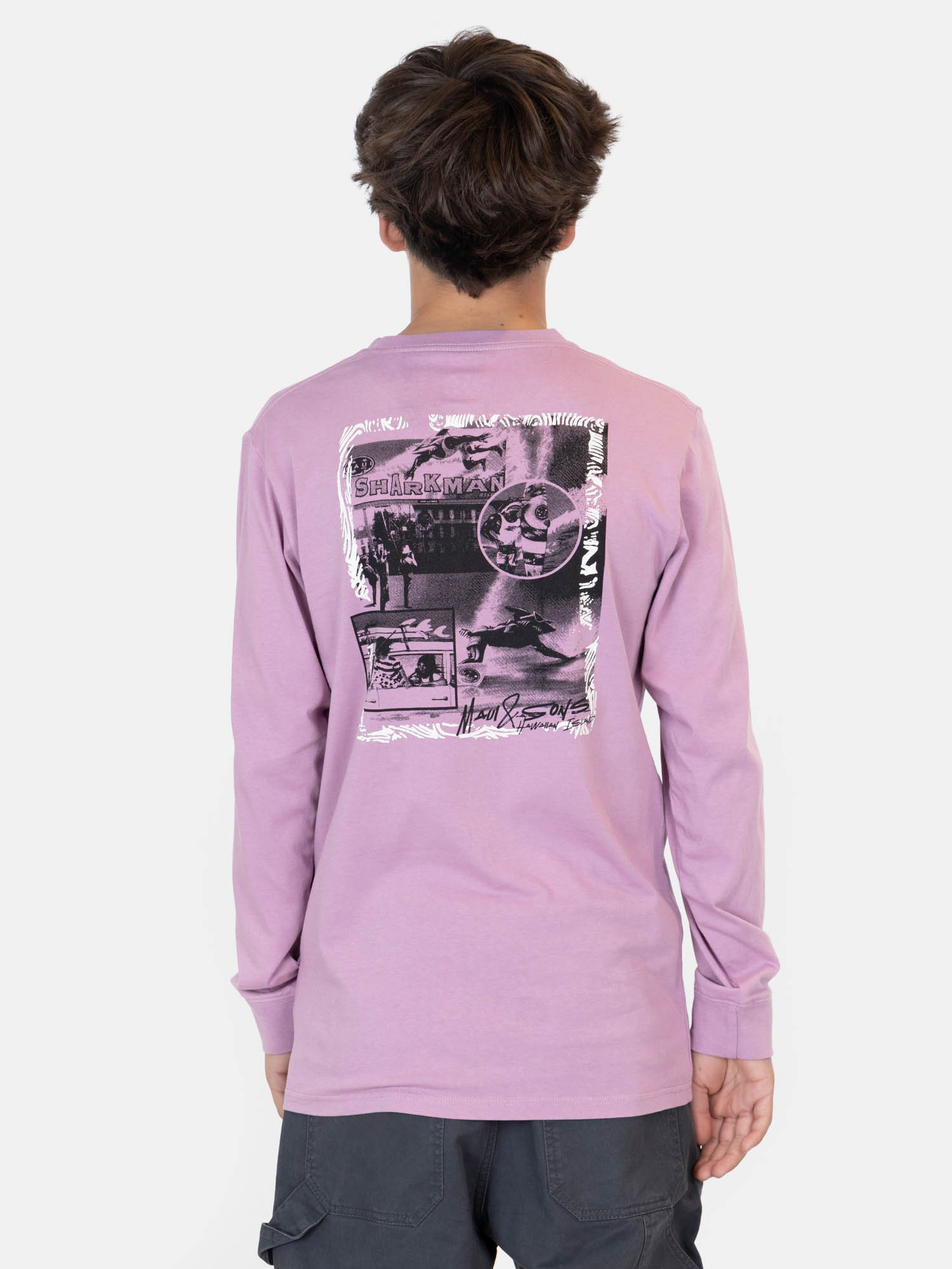 POLERA ML SAFESHINE ROSADO INFANTIL MAUI AND SONS - 2