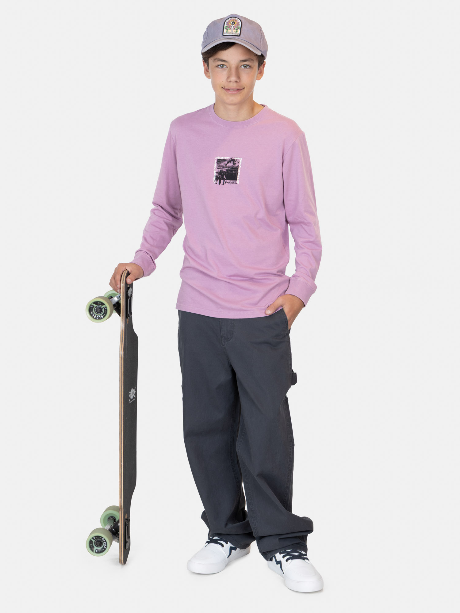 POLERA ML SAFESHINE ROSADO INFANTIL MAUI AND SONS - 4