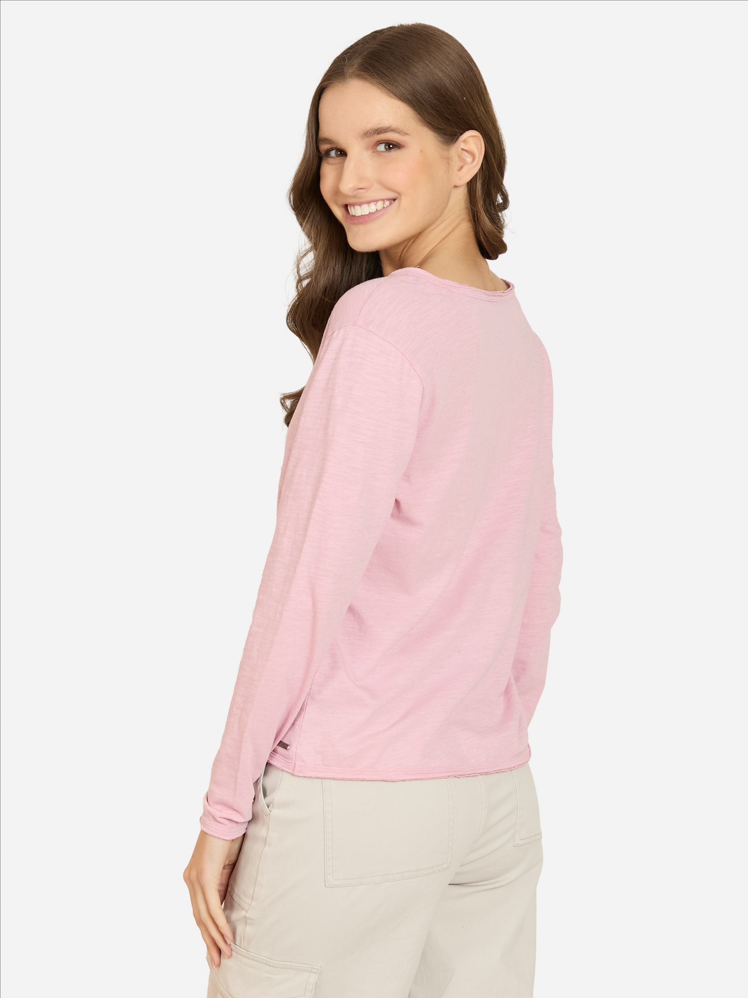 POLERA ML KALANI ROSADO MUJER MAUI AND SONS - 2