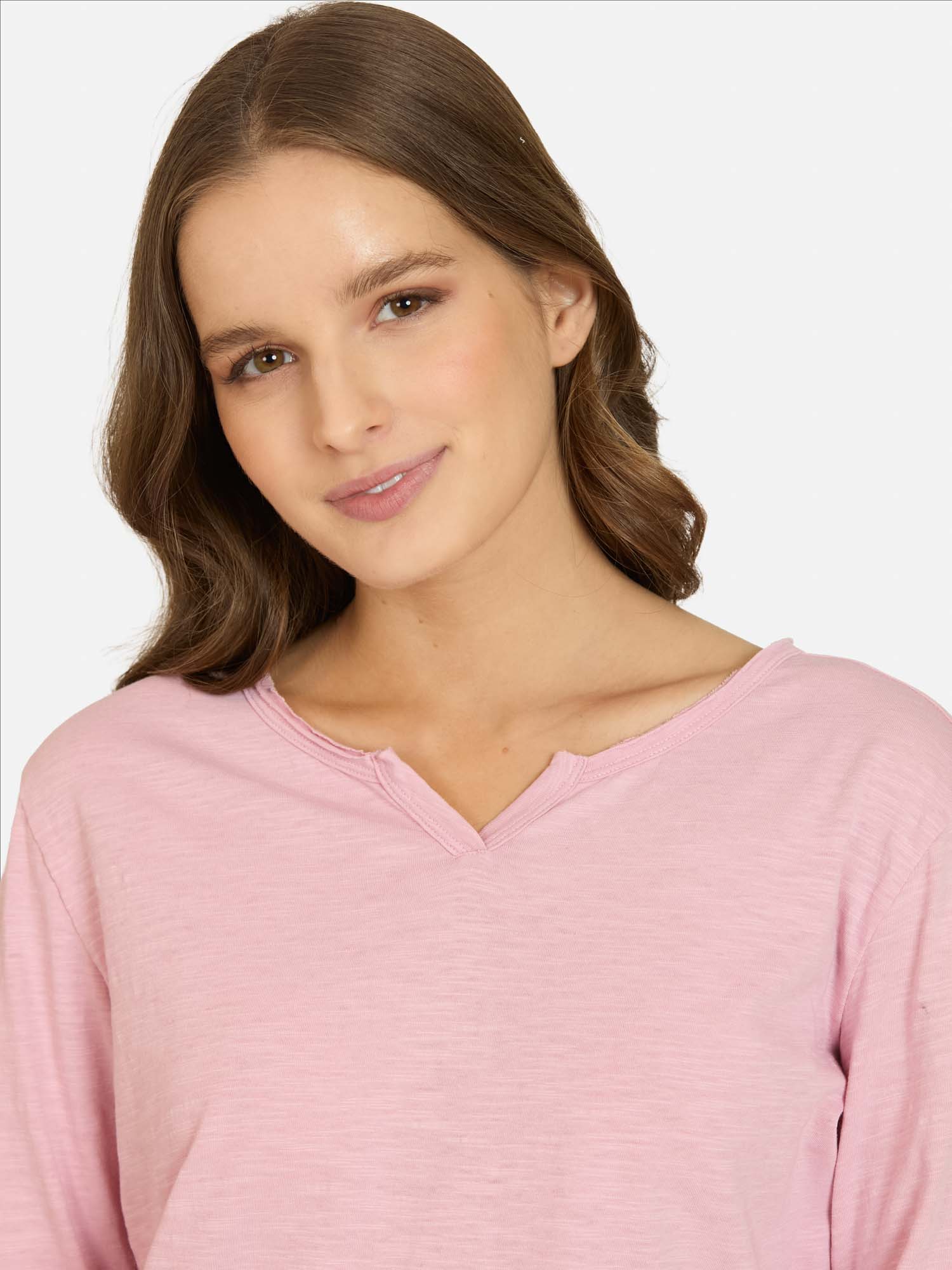 POLERA ML KALANI ROSADO MUJER MAUI AND SONS - 3