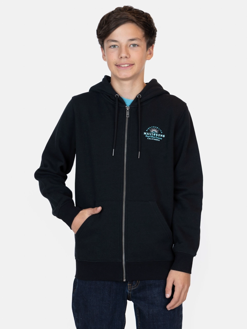 POLERON FZ  KALIRA EN COLOR NEGRO INFANTIL MAUI AND SONS - 1