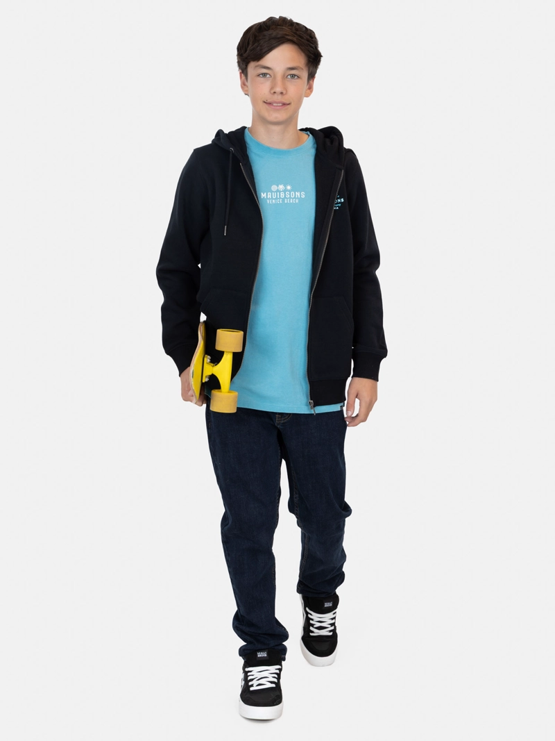 POLERON FZ  KALIRA EN COLOR NEGRO INFANTIL MAUI AND SONS - 4