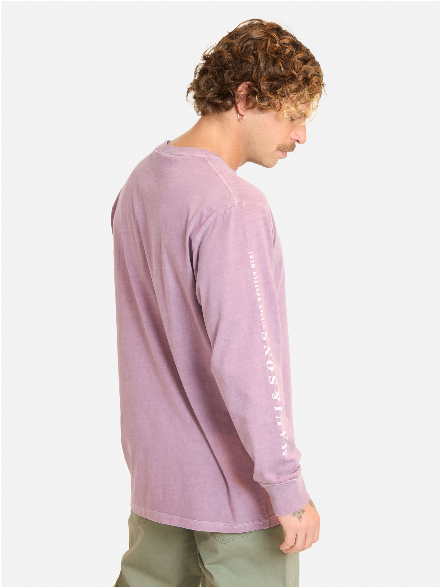 POLERA ML MESUF BURDEO HOMBRE MAUI AND SONS - 2