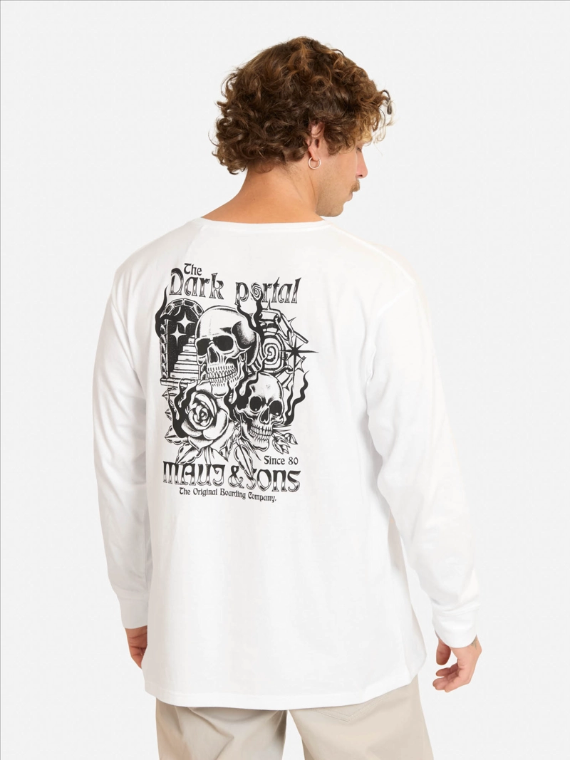 POLERA ML NUTEK EN COLOR BLANCO HOMBRE MAUI AND SONS - 3