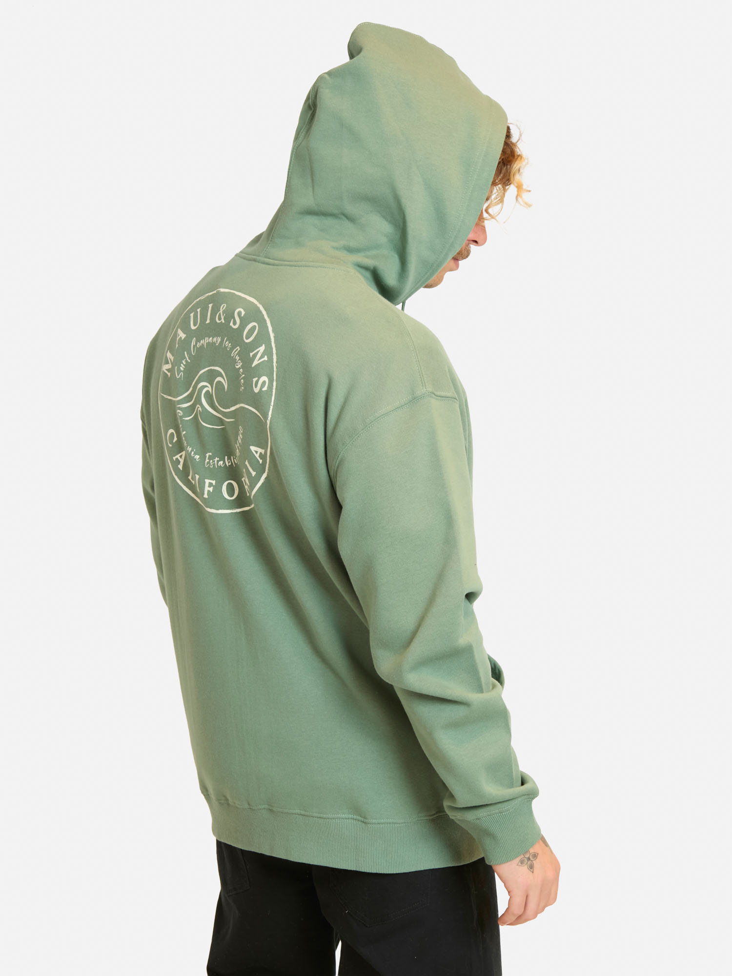POLERON FZ MAREA VERDE HOMBRE MAUI AND SONS - 2