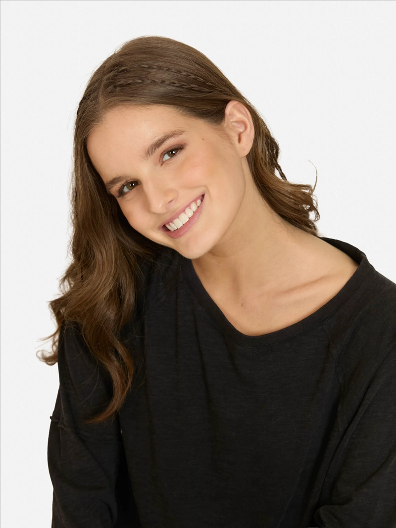 POLERA ML ZEPHIRA EN COLOR NEGRO MUJER MAUI AND SONS - 3