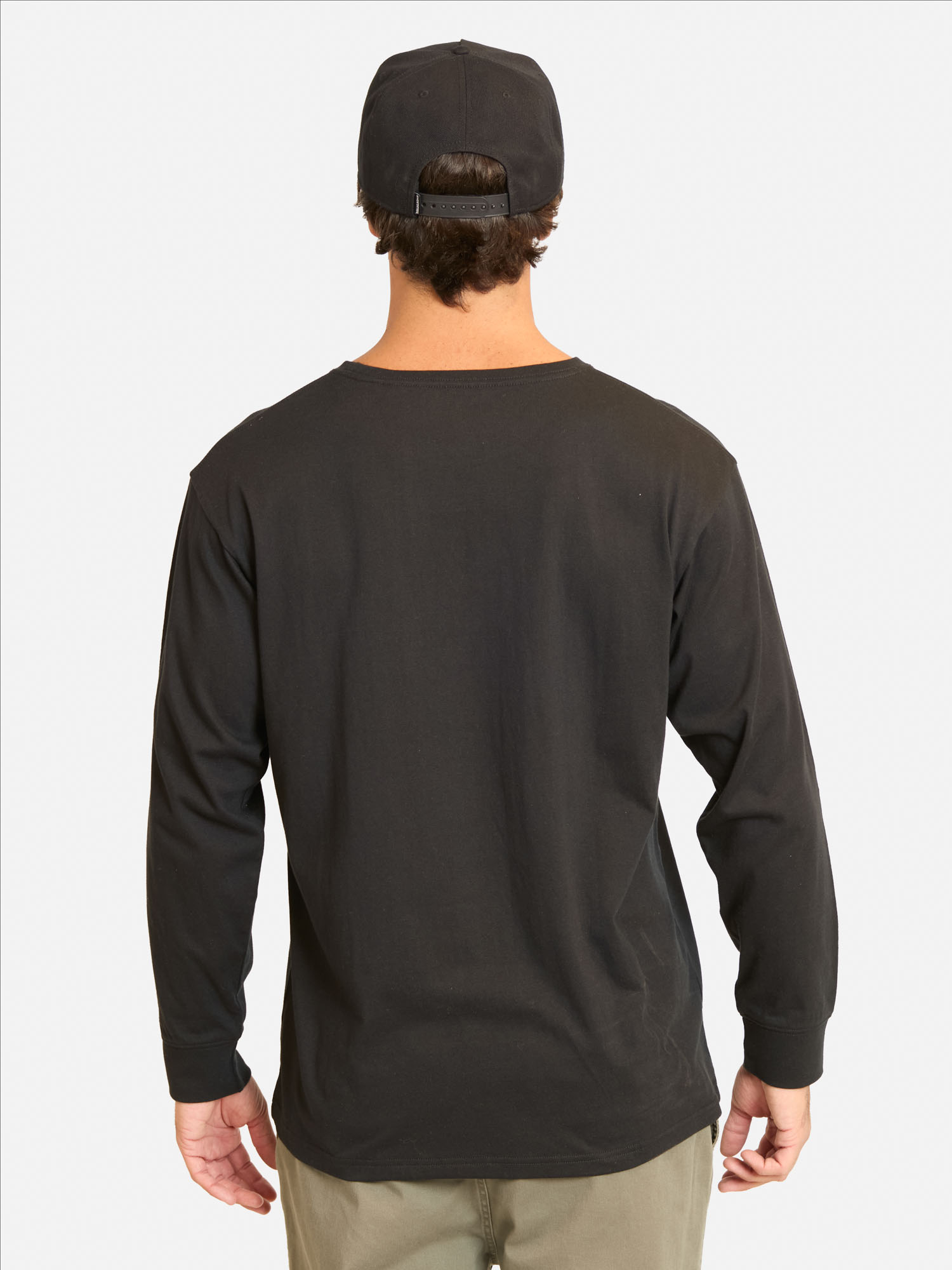 POLERA ML NISIN EN COLOR NEGRO HOMBRE MAUI AND SONS - 2