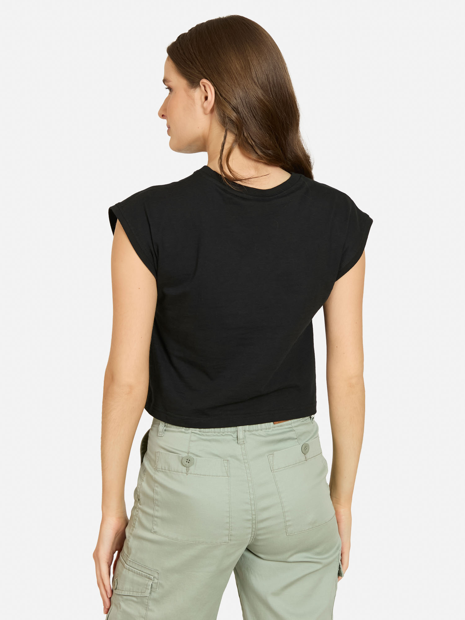 POLERA MC ZAFINA EN COLOR NEGRO MUJER MAUI AND SONS - 2