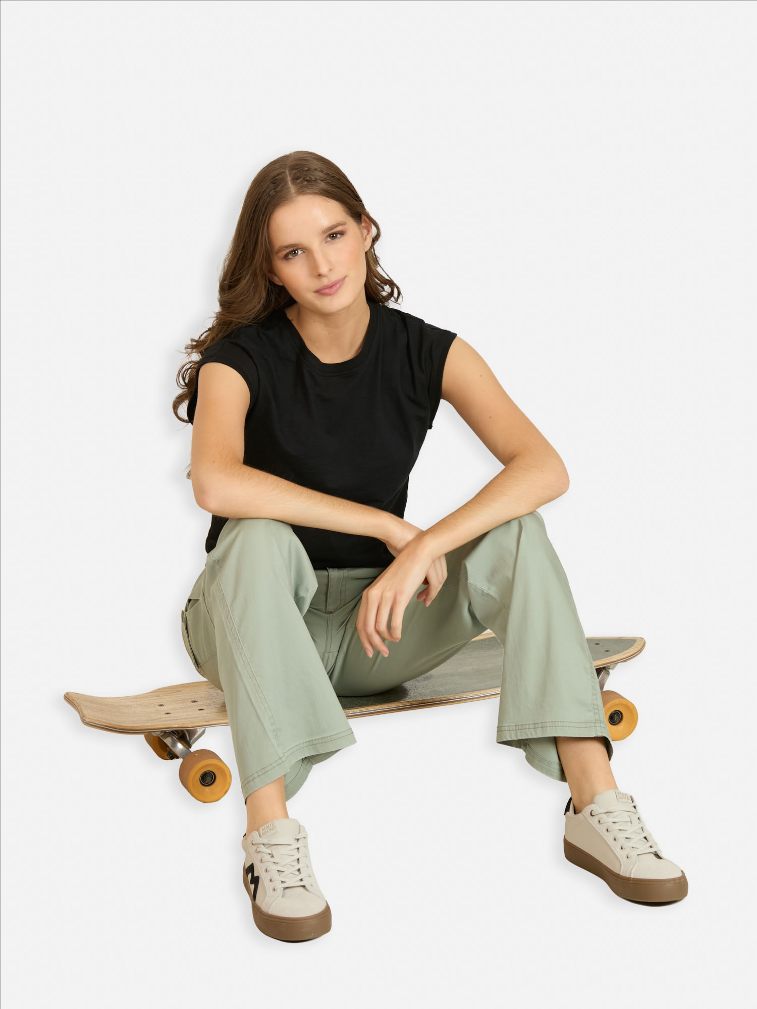 POLERA MC ZAFINA EN COLOR NEGRO MUJER MAUI AND SONS - 4