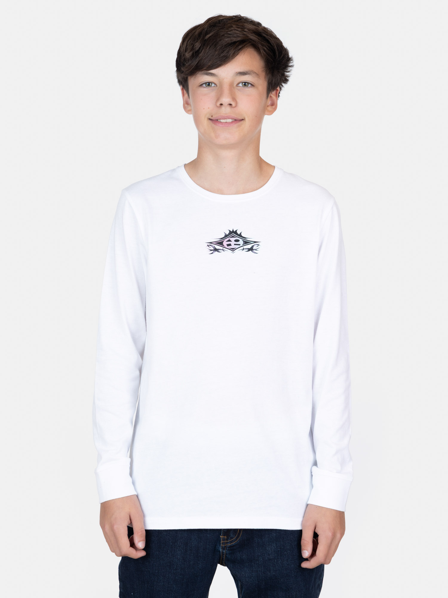 POLERA ML ZKIN EN COLOR BLANCO INFANTIL MAUI AND SONS - 1