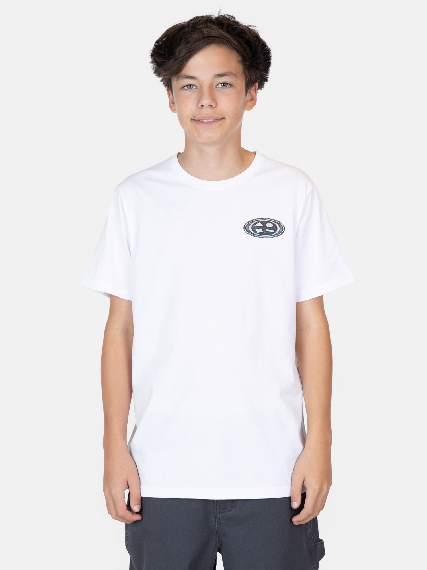 POLERA MC TROPITIDE EN COLOR BLANCO INFANTIL MAUI AND SONS - 1