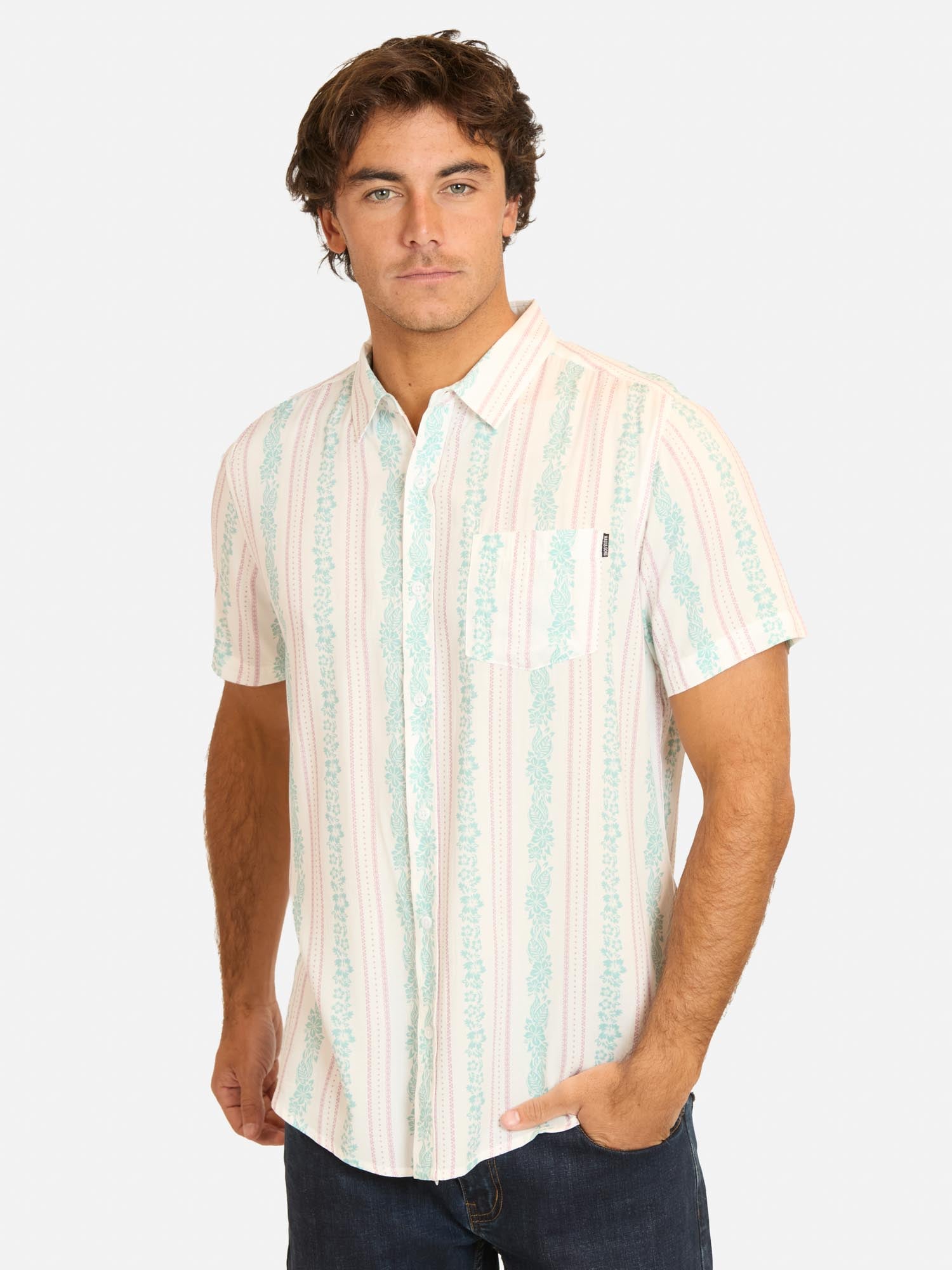 CAMISA MC AKIRA MULTICOLOR HOMBRE MAUI AND SONS - 1