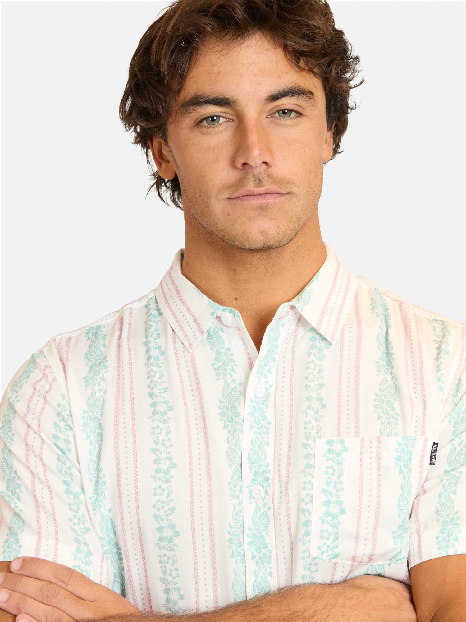 CAMISA MC AKIRA MULTICOLOR HOMBRE MAUI AND SONS - 3