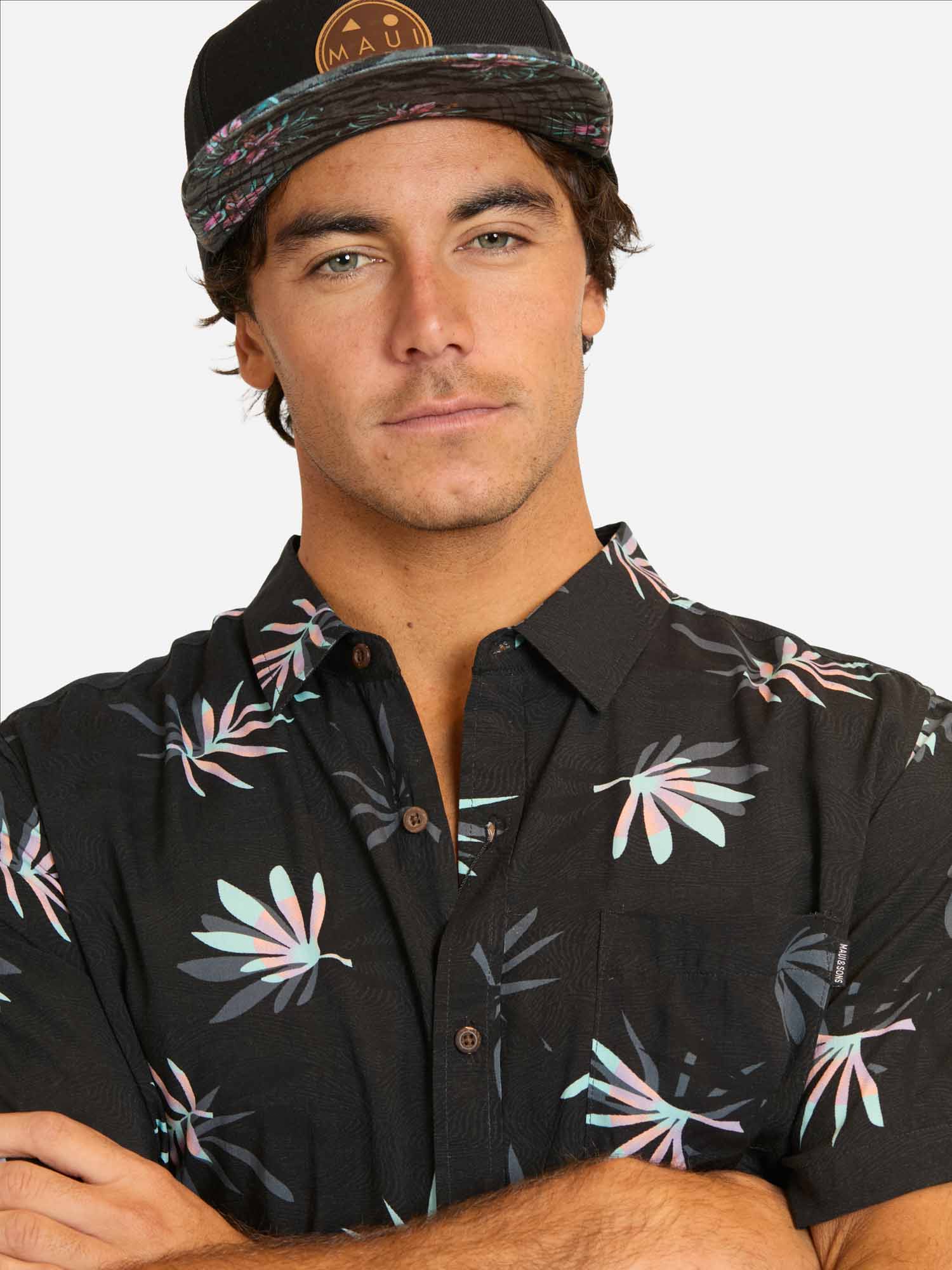 CAMISA MC ELANI MULTICOLOR HOMBRE MAUI AND SONS - 3