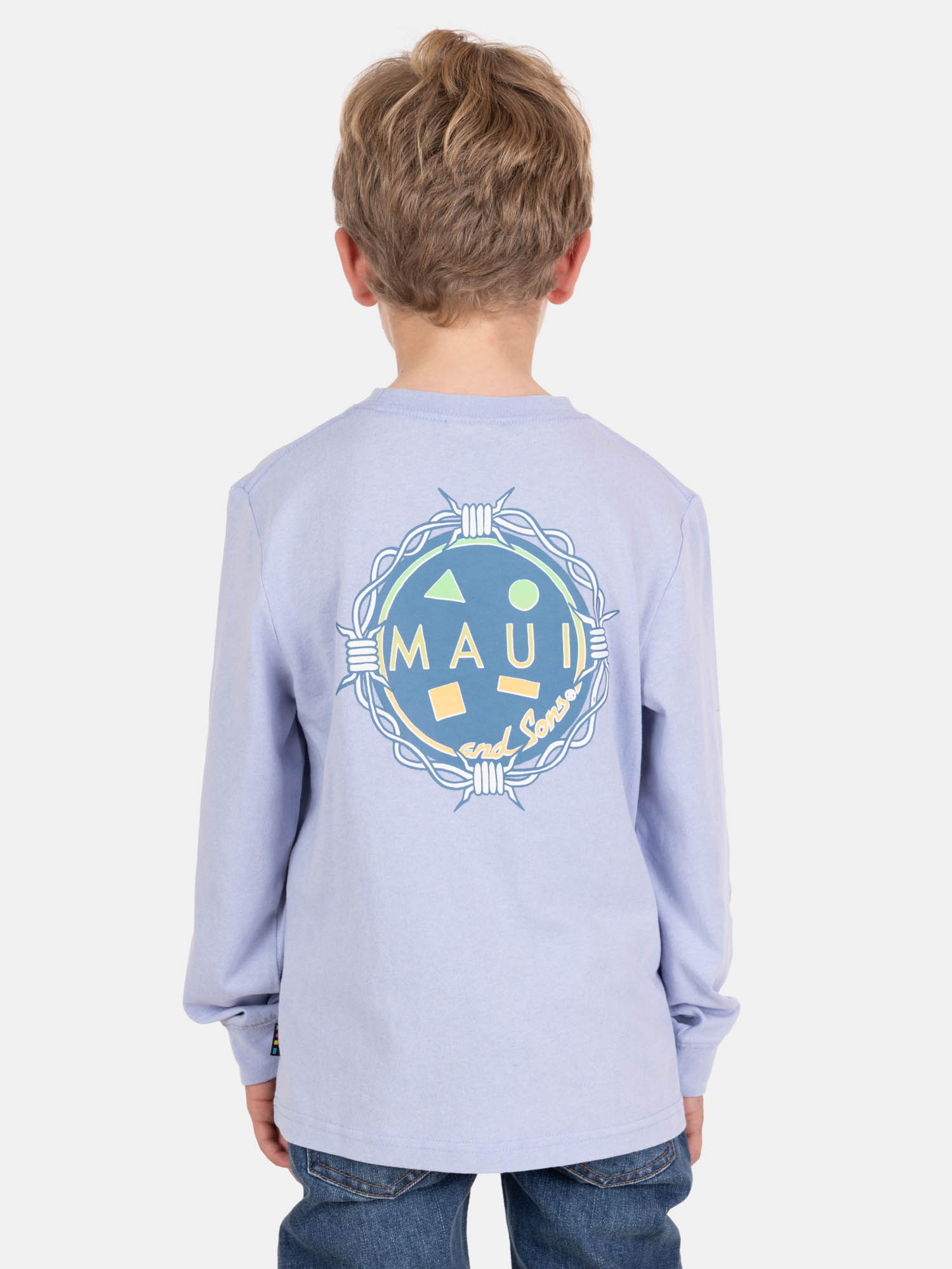 POLERA ML KUMU MORADO INFANTIL MAUI AND SONS - 2