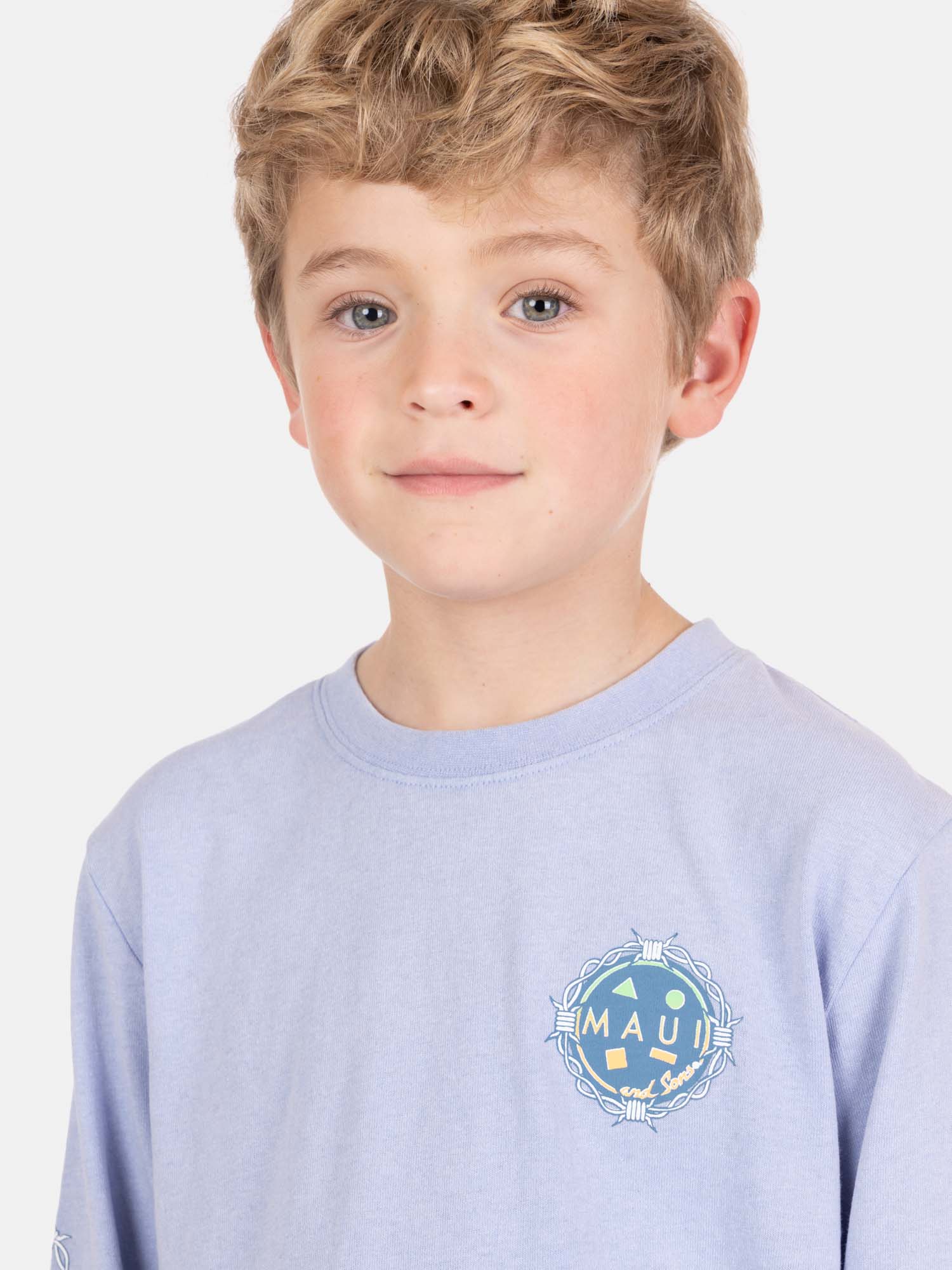 POLERA ML KUMU MORADO INFANTIL MAUI AND SONS - 3