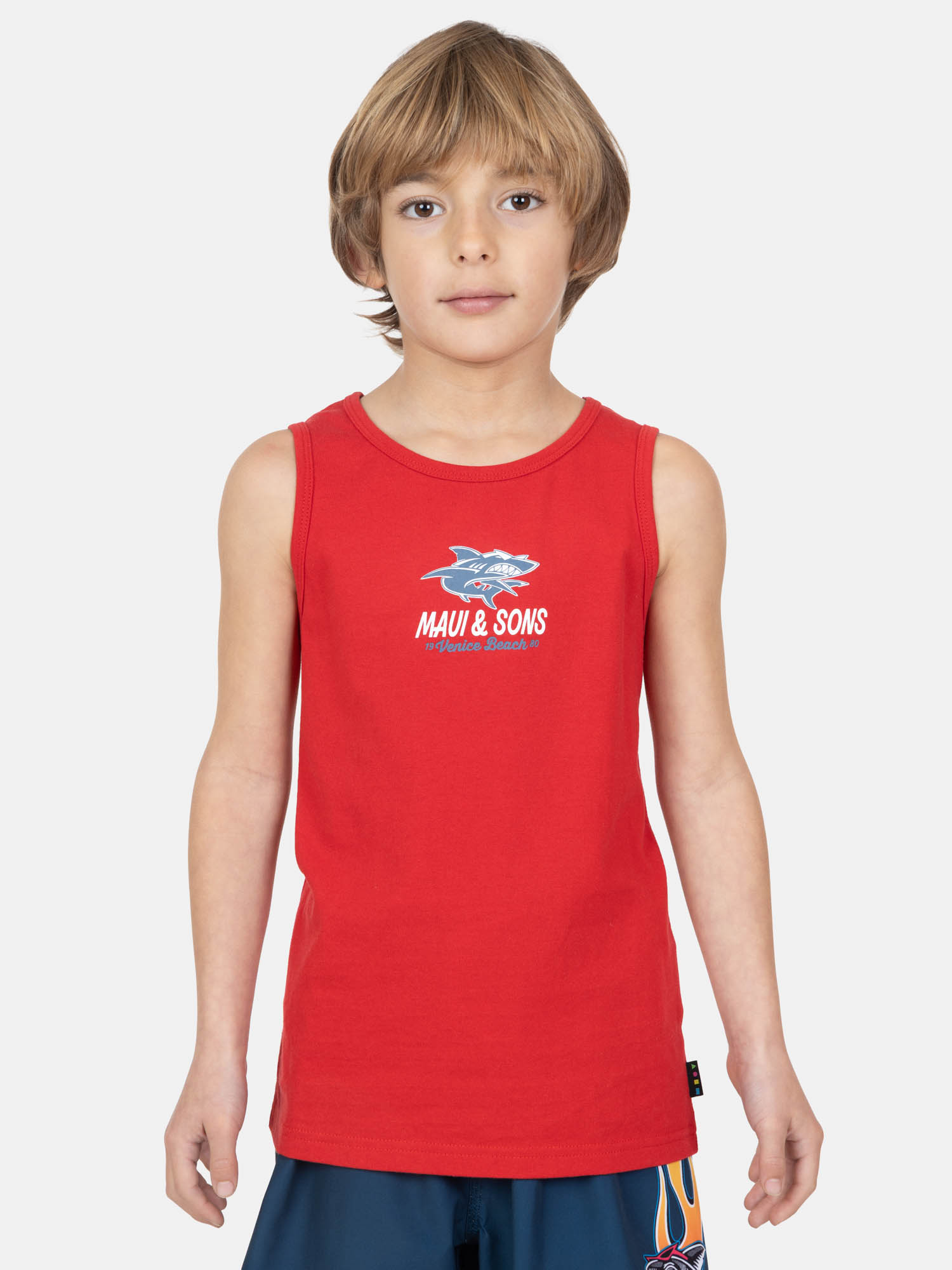 POLERA SM BUBLOO EN COLOR ROJO INFANTIL MAUI AND SONS - 1